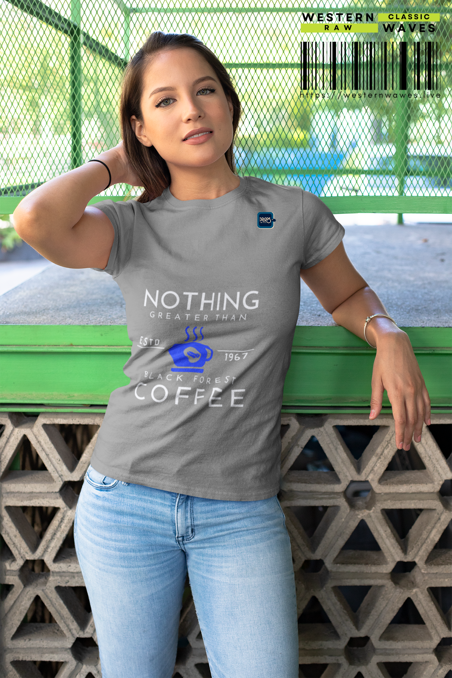 Unisex Ultra Cotton Tee_ Classic Comfort Unleashed_ N2+ Series USUCTEE PT2WW006_ Limited Edition Maximum Comfort & Style by WesternWaves: