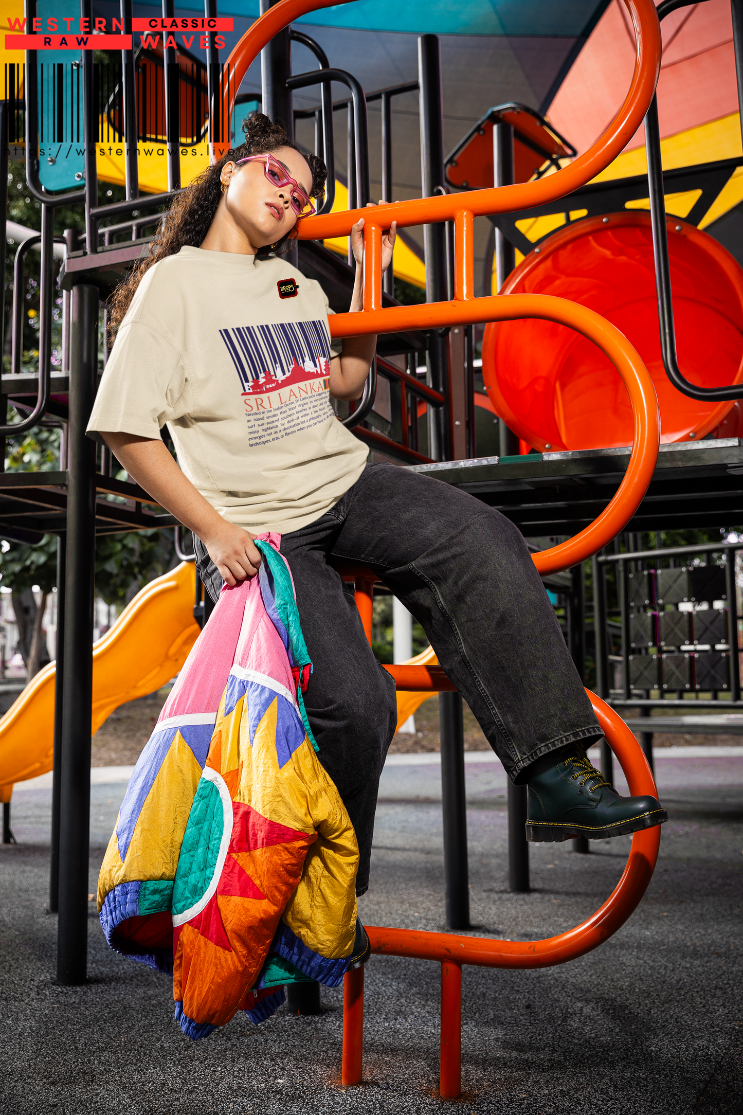 Unisex Oversized Tee_ N6+ Series USOSTEE PT2WW001_ Limited Edition by WesternWaves: