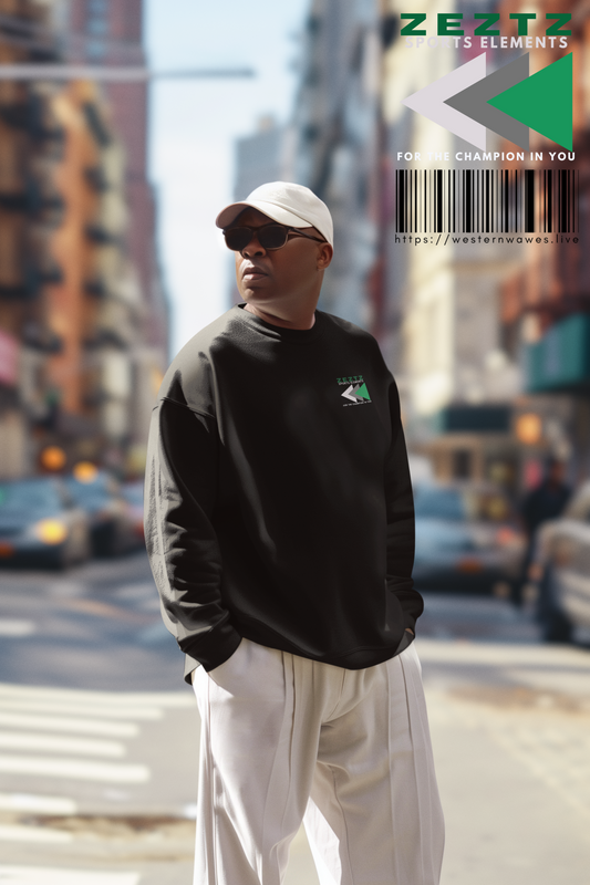 Unisex Fleece Pullover with Embroidery_ N6+ Series USFPOWEM PT2WW001_ Limited Edition by WesternWaves: