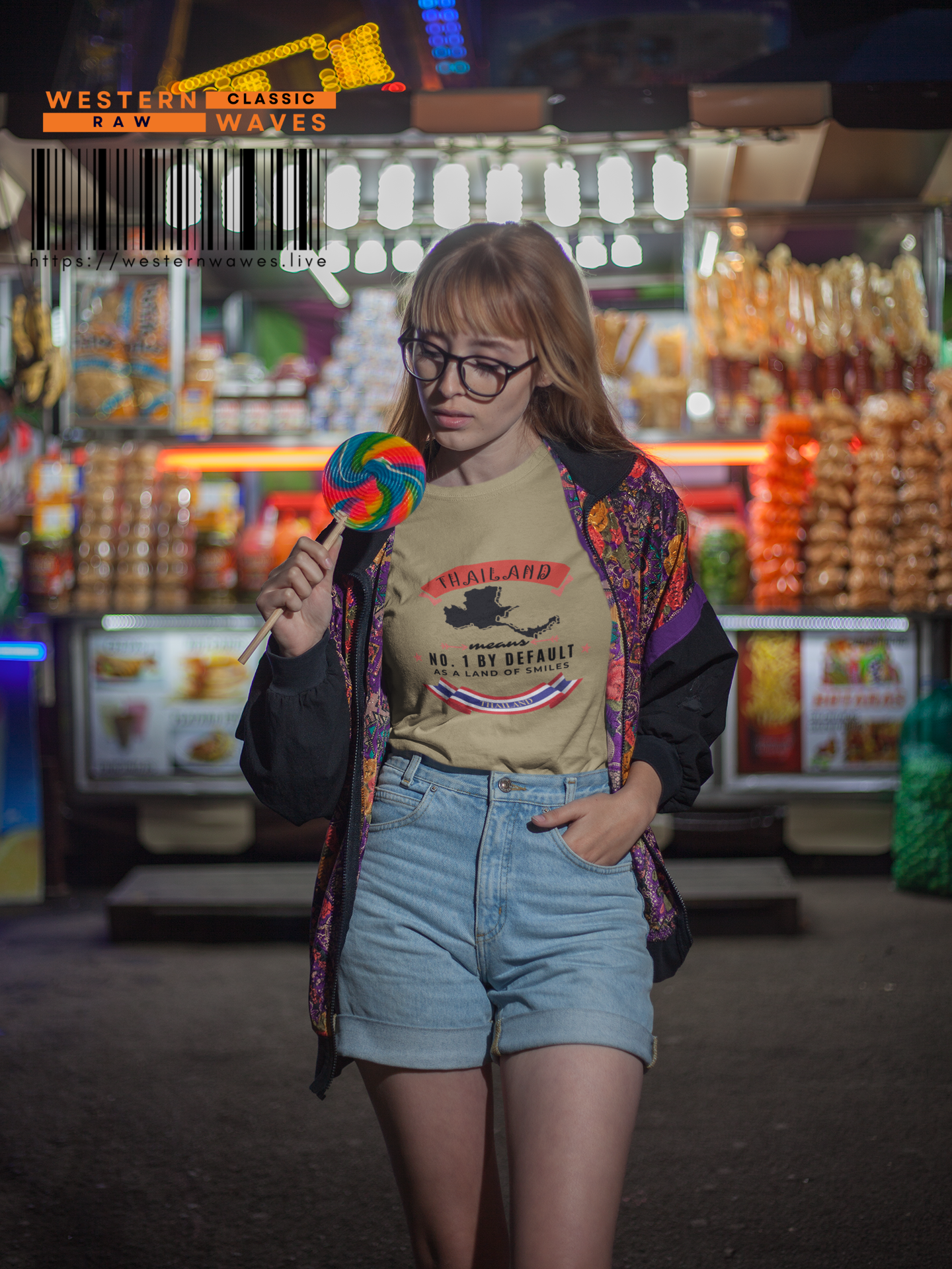 Acid Washed Round Neck Tee_ N7+ Series AWRNTEE PT2WW001_ Limited Edition by WesternWaves: