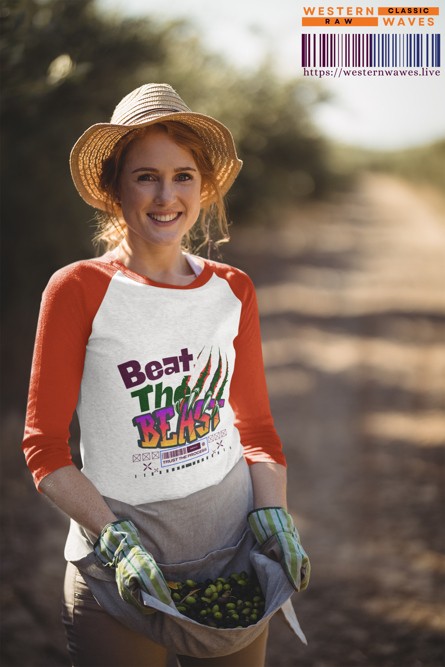 Beat the Beast Unisex Raglan Shirt - Retro Style, Perfect for Music Lovers and Casual Wear_ 19 April 2025_ 004