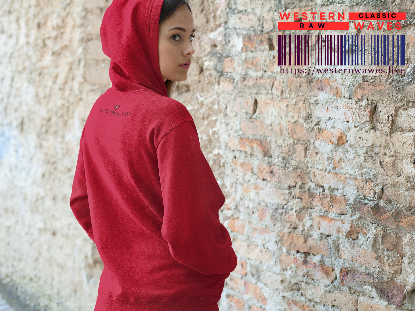 Unisex Full Zip Hoodie_ N7+ Series USFZHOODIE PT2WW003_ Limited Edition Trendy Vibes by WesternWaves: