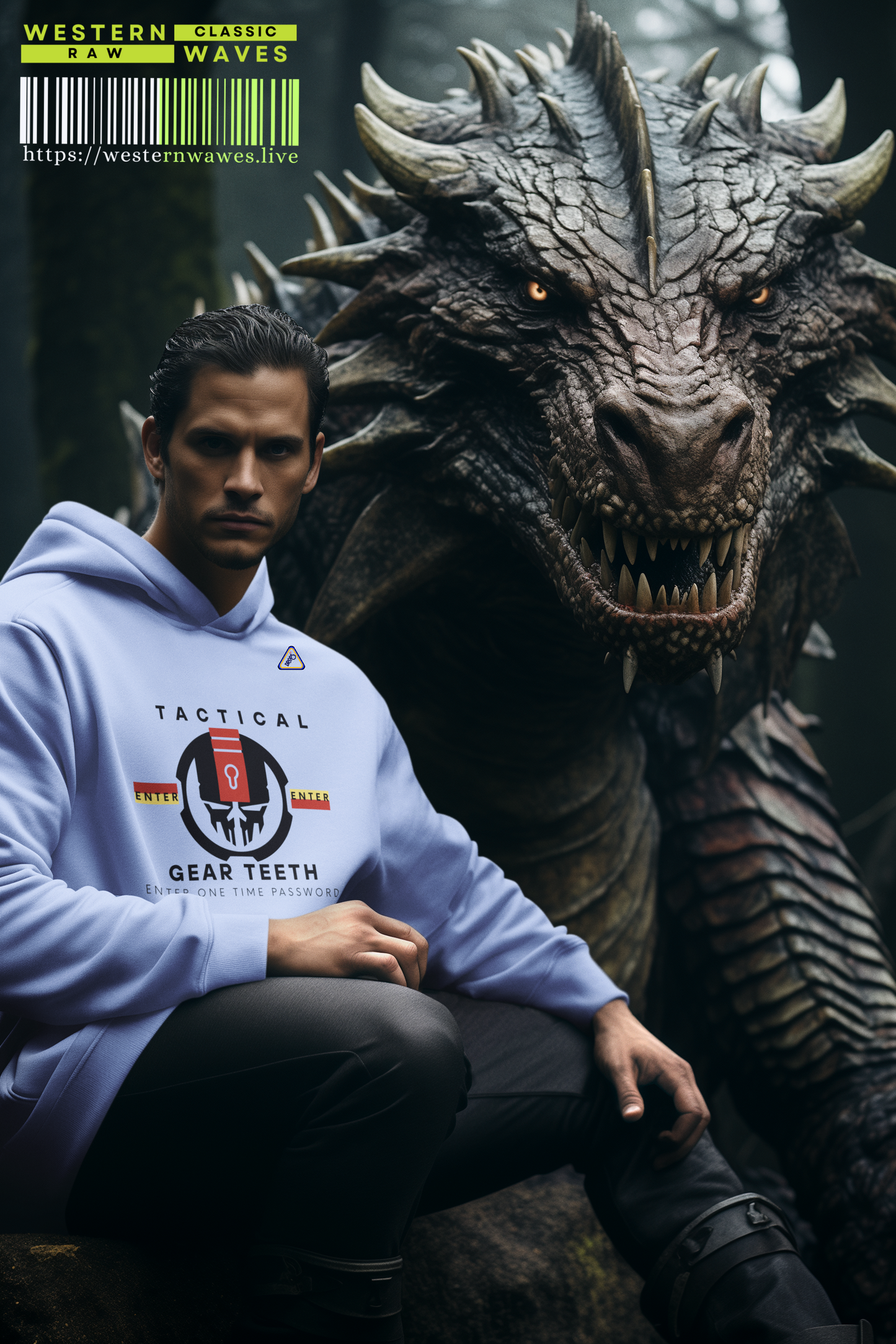 Unisex Lightweight Hooded Sweatshirt – N2+ Series USLWHSS PT2WW025_ Limited Edition Crafted Comfort by WesternWaves:
