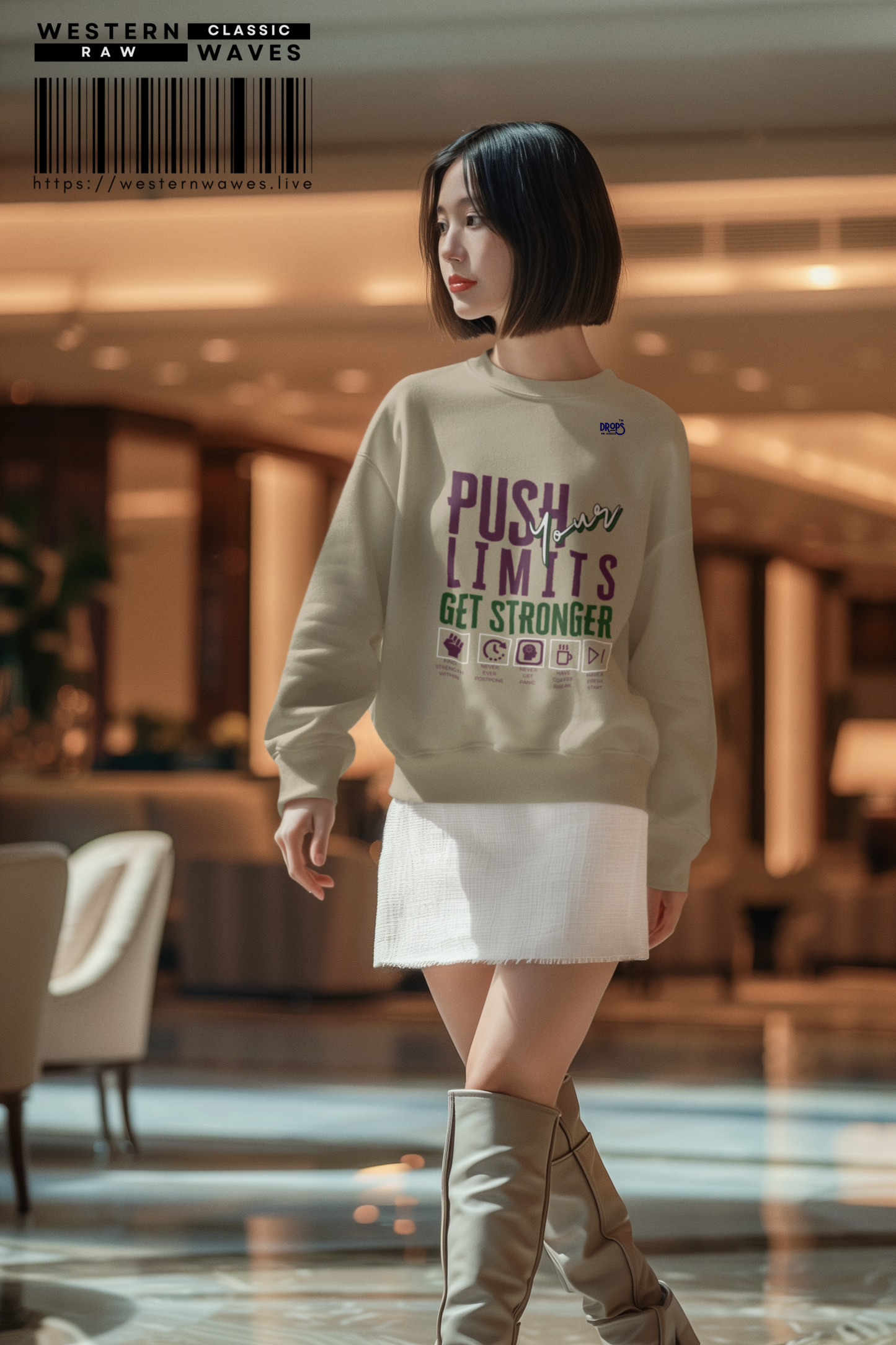 Champion Sweatshirt_ N7+ Series CHAMPSSHIRT PT2WW001_ Limited Edition comfort & Durability by WesternWaves:s