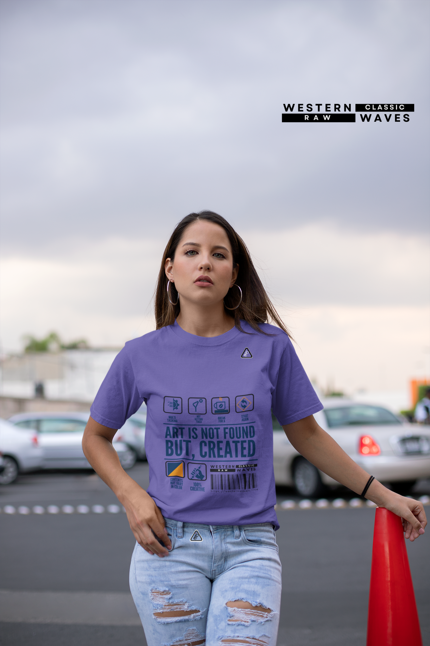 Unisex Garment-Dyed T-shirt_ N7* Series USGDTS PT2WW003_ Comfort Colors 1717_ Limited Edition Fusion of Style, Comfort & Sustainability by WesternWawes: