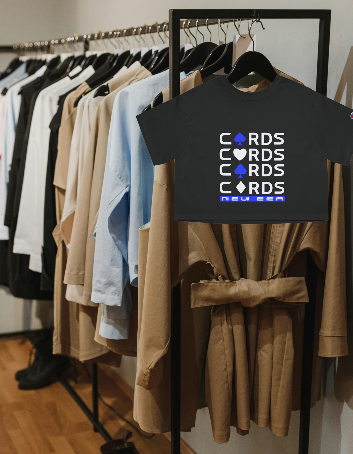 Cropped T-Shirt_ Champion Women's Heritage _ N2 Series CWHCTS PT2WW002_Limited Edition by WesternWaves: