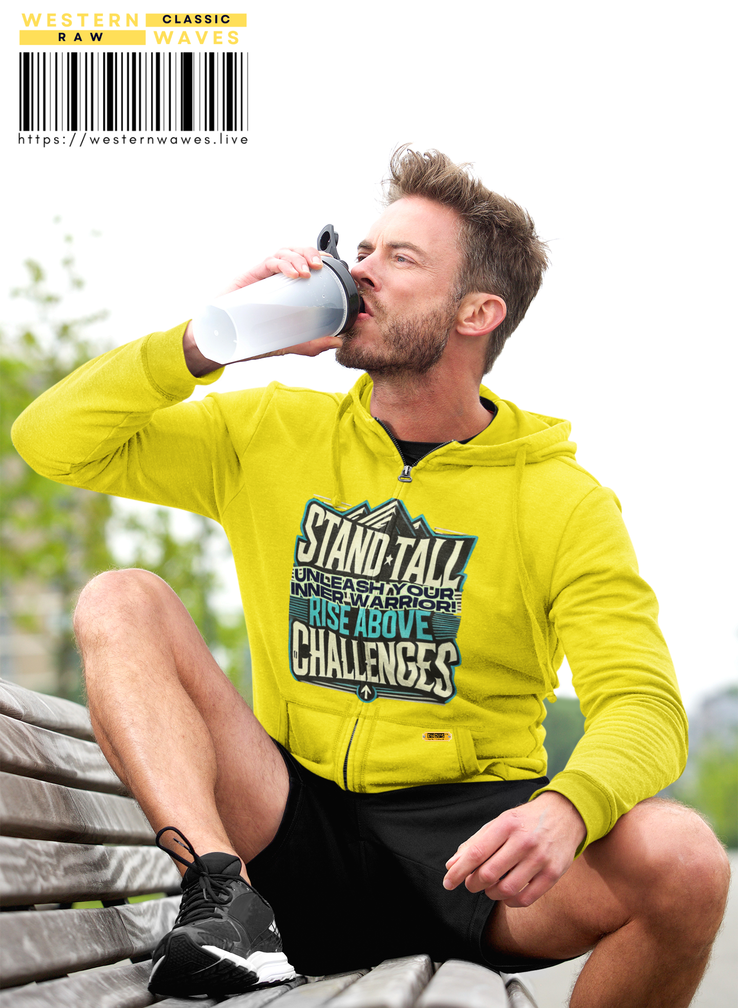 Unisex Full Zip Hoodie_ 21 June 2025_ Limited Edition All Season Motivational Gift by WesternWaves: