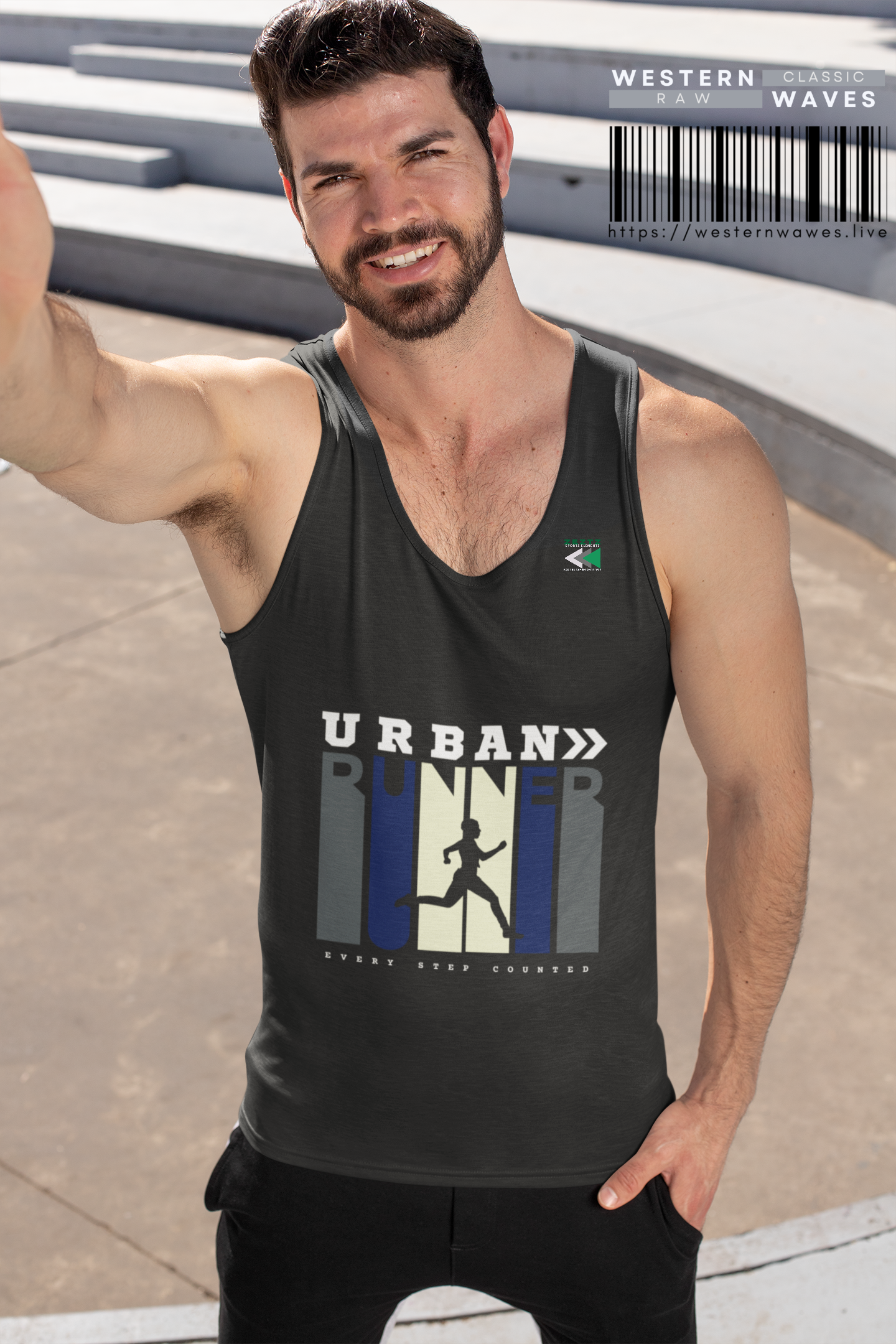 Unisex Garment-Dyed Tank Top_ 27 June 2025_ Limited Edition Summer Sports Apparel by WesternWaves: