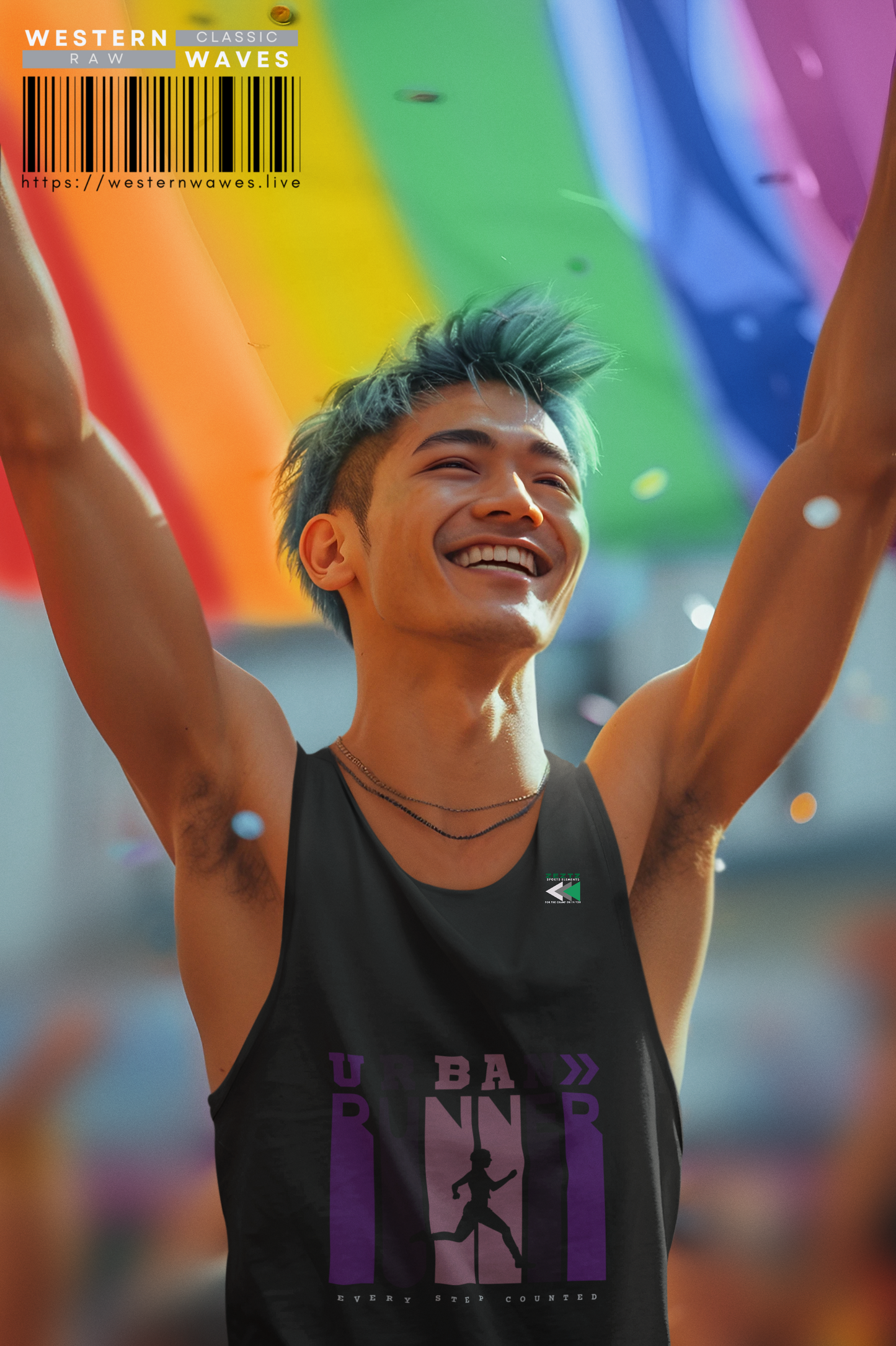 Unisex Garment-Dyed Tank Top_ 27 June 2025_ Limited Edition Summer Sports Apparel by WesternWaves: