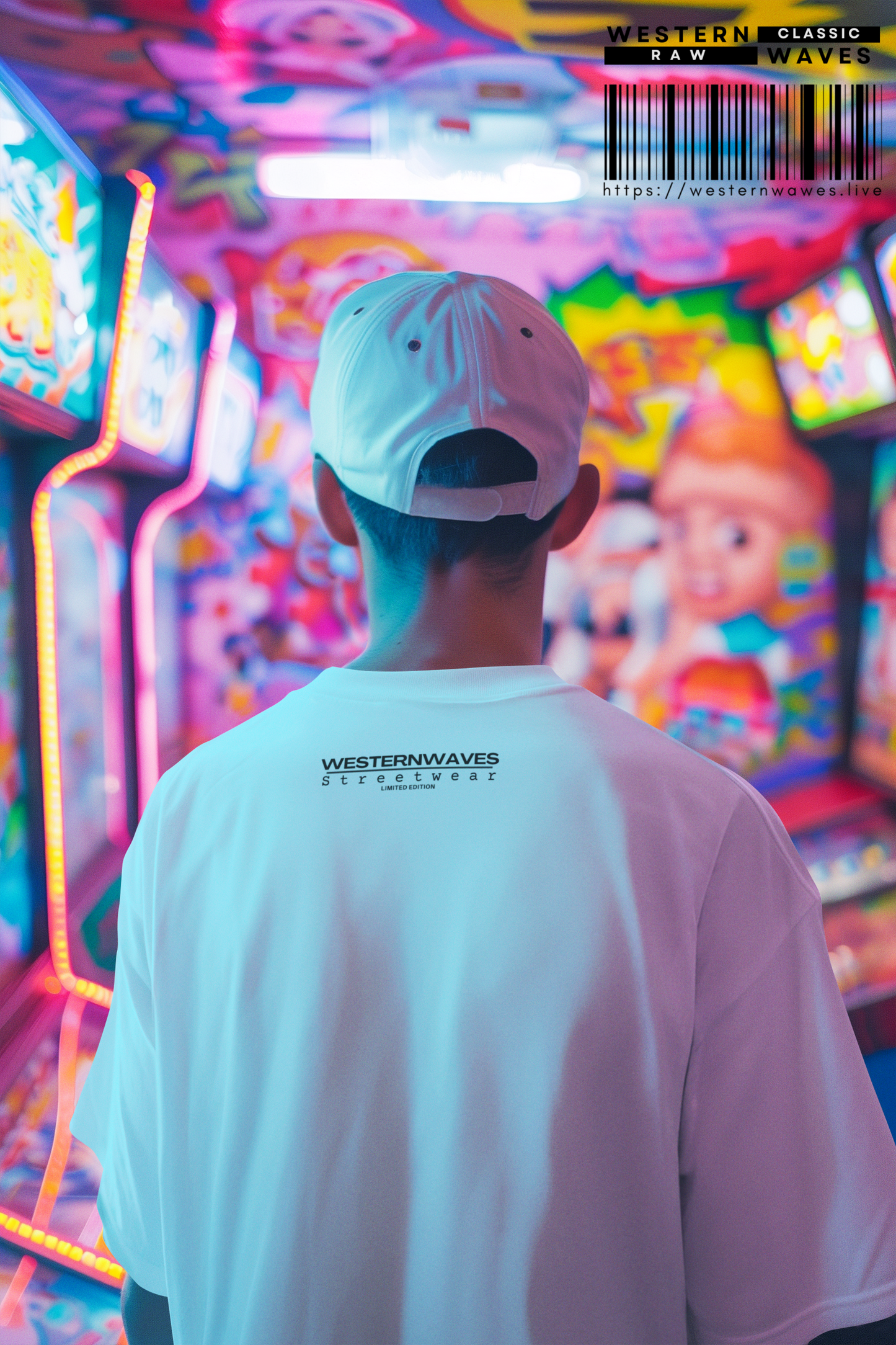Casual Tee_ Series UWD 070_ Limited Edition Casual Streetwear Tee by WesternWaves: