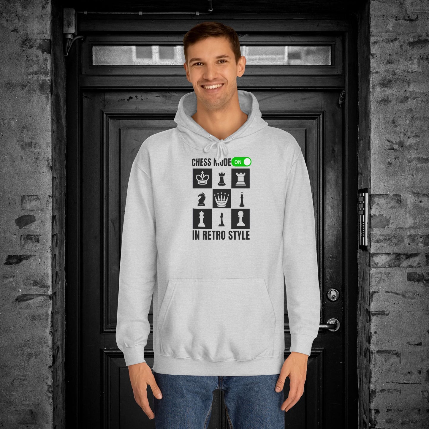 Unisex College Hoodie_ N3+ Series SCH PT2WW003_ Limited Edition Timeless Unisex Design by WesternWaves: