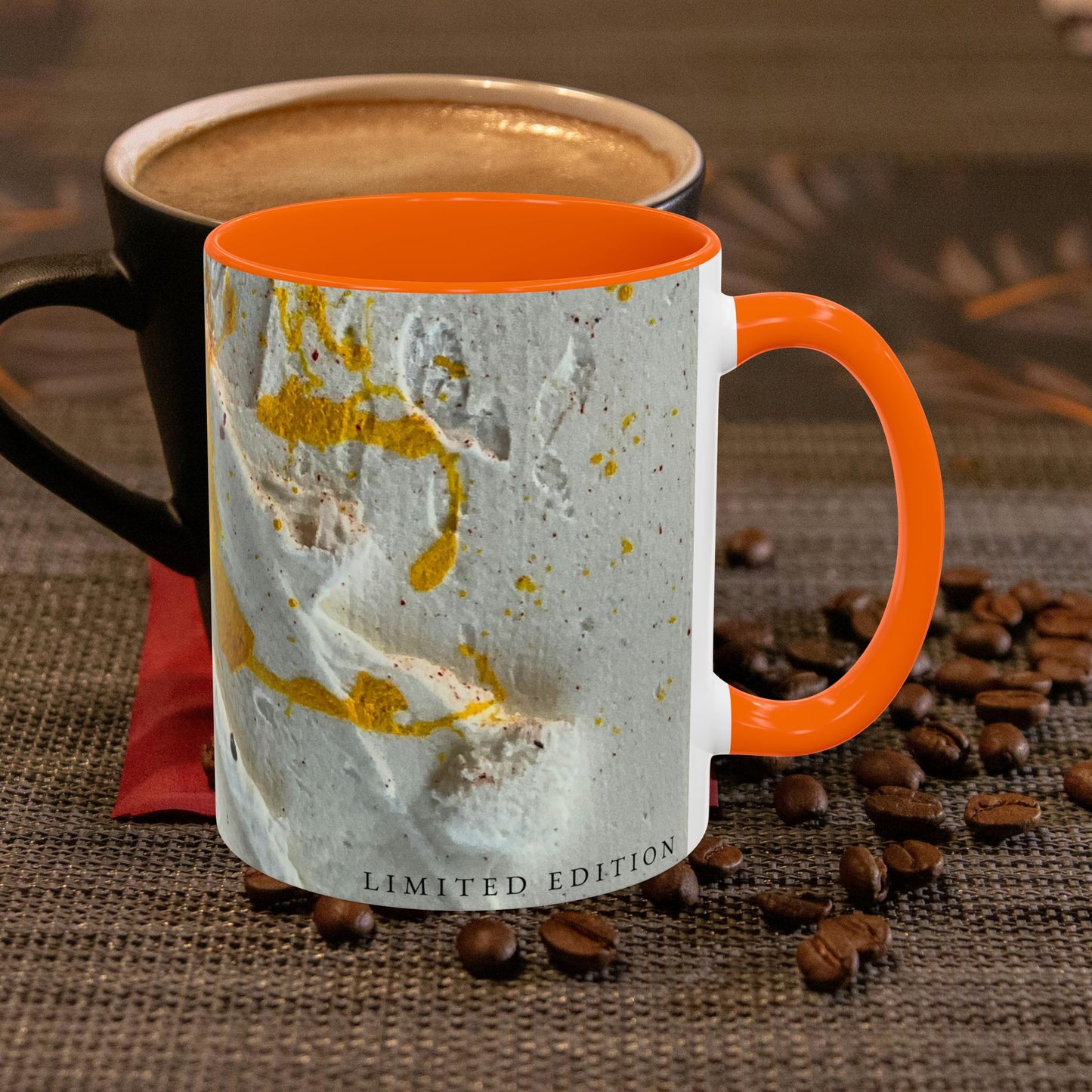 Accent Coffee Mug 11oz_ NSeries ACM11OZ PT2WW015_ Vibrant Limited Edition Design by WesternWawes