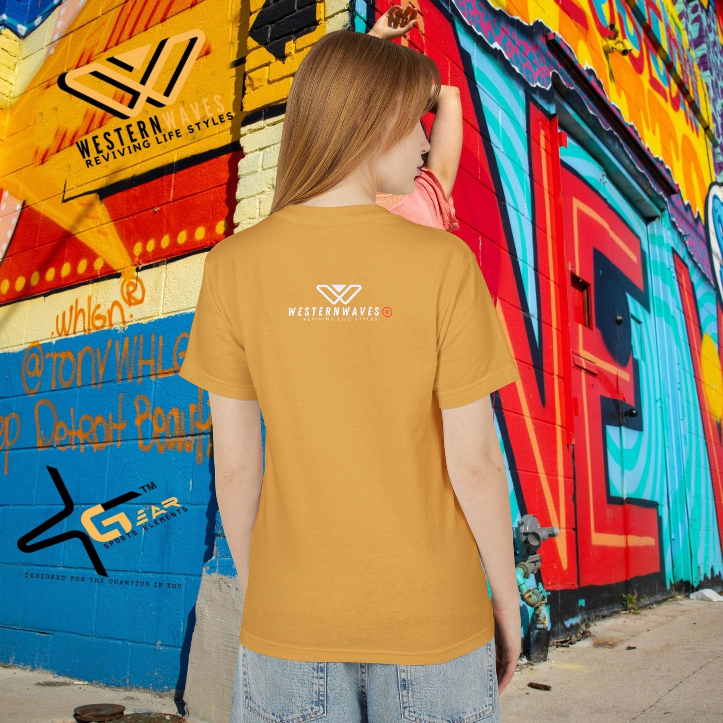 Unisex Garment-Dyed Heavyweight Cotton Tee_ N2+ Series USGDHWCTEE PT2WW007_ Limited Edition Statement of Style by WesternWaves: