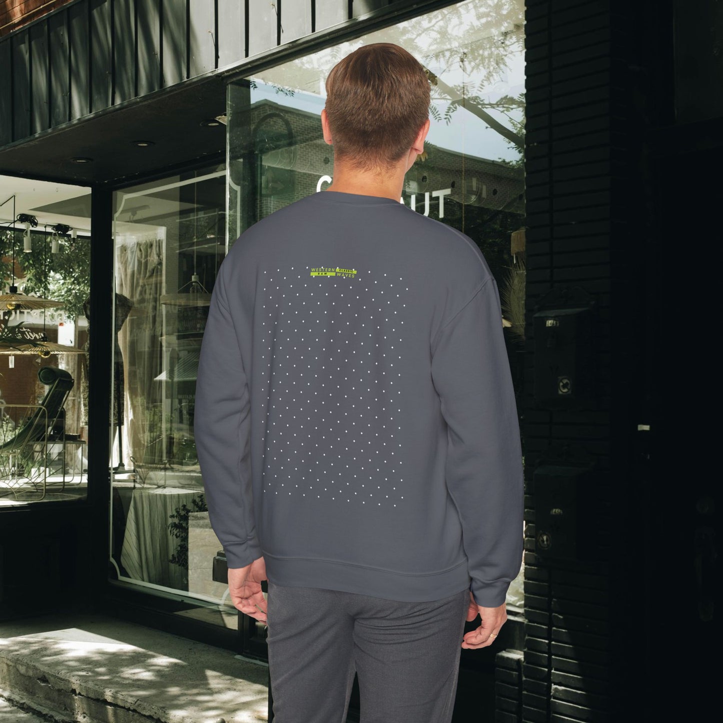 Unisex Heavy Blend™ Crewneck Sweatshirt_ N2 Series UHBCSS PT2WW019_ Limited Edition Pure Luxury By WesternWaves: