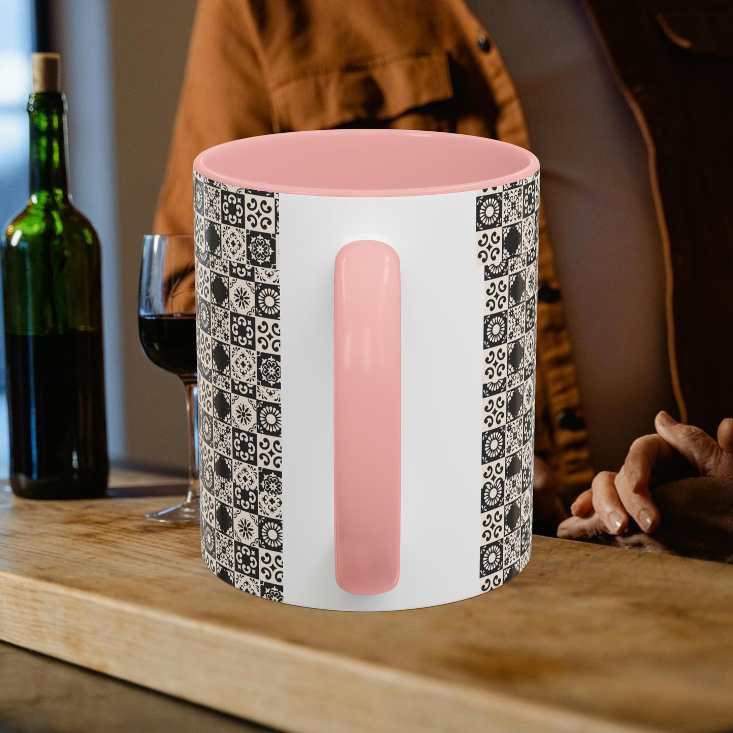 11oz Accent Mug_ N2 Series 11OZACM PT2WW001_ Limited Edition Perfect Blend of Style by WesternWaves:
