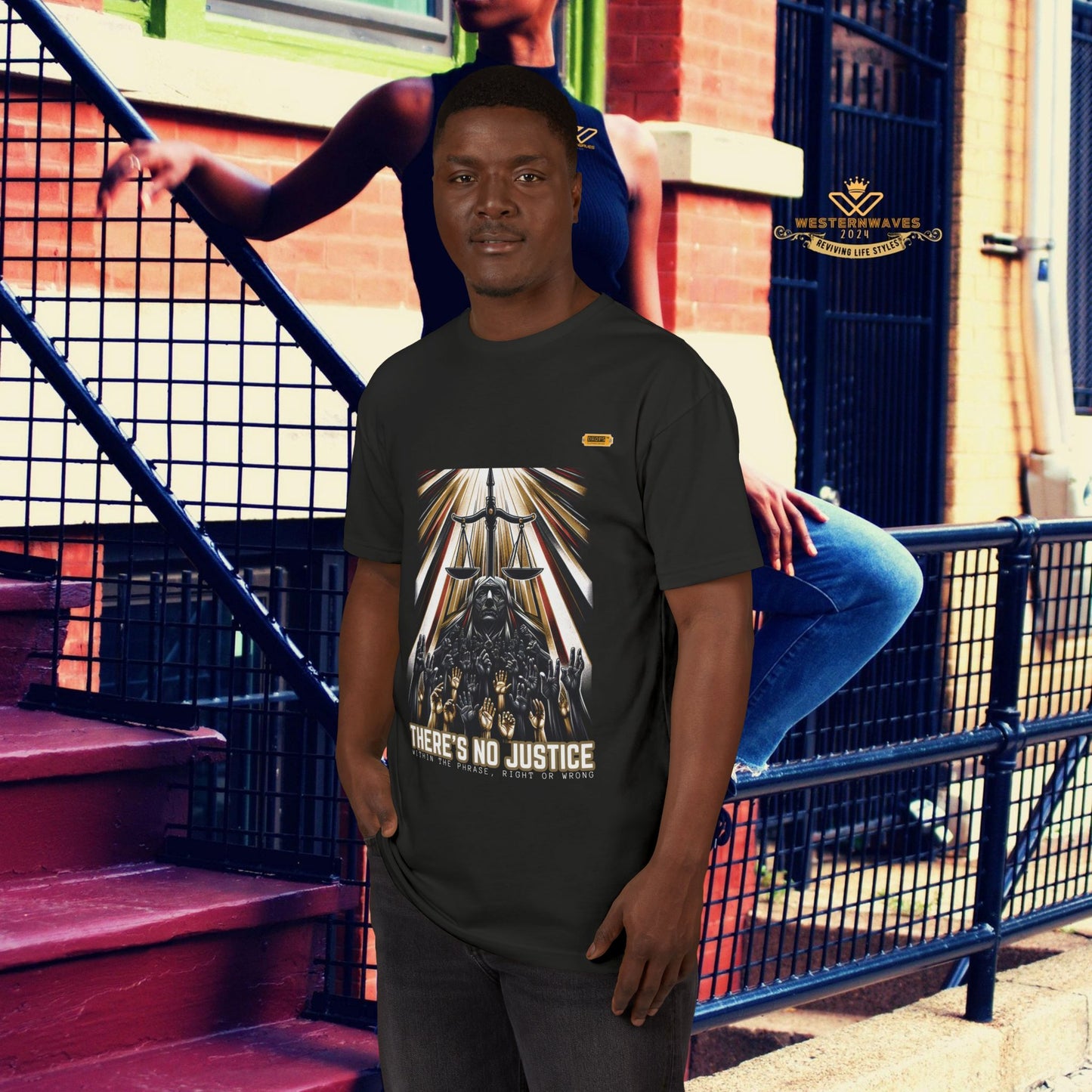 Unisex Sueded T-Shirt_ N8* Series USSTSHIRT_ Limited Edition Casual Elegance by WesternWaves: