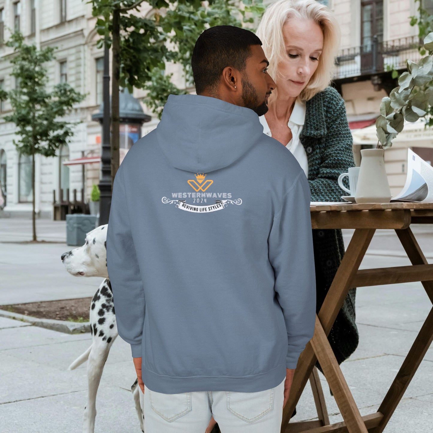 Unisex Lightweight Hooded Sweatshirt – N3+ Series USLWHSS PT2WW010_ Limited Edition Crafted Comfort by WesternWaves: