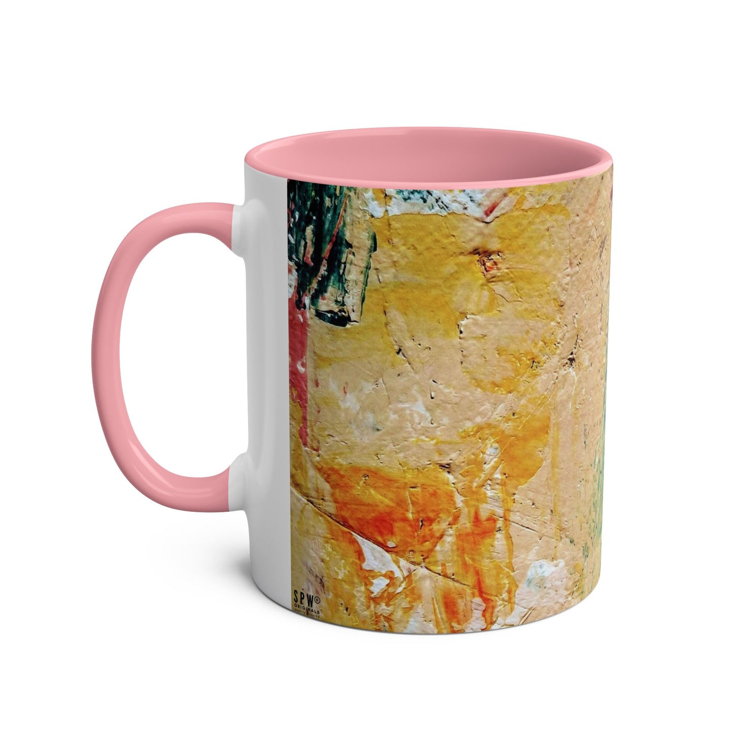 Two-Tone Coffee Mugs, 11oz_ N2+ Series TTCM11OZ PT2WW001_ Limited Edition by SPW of WesternWaves: