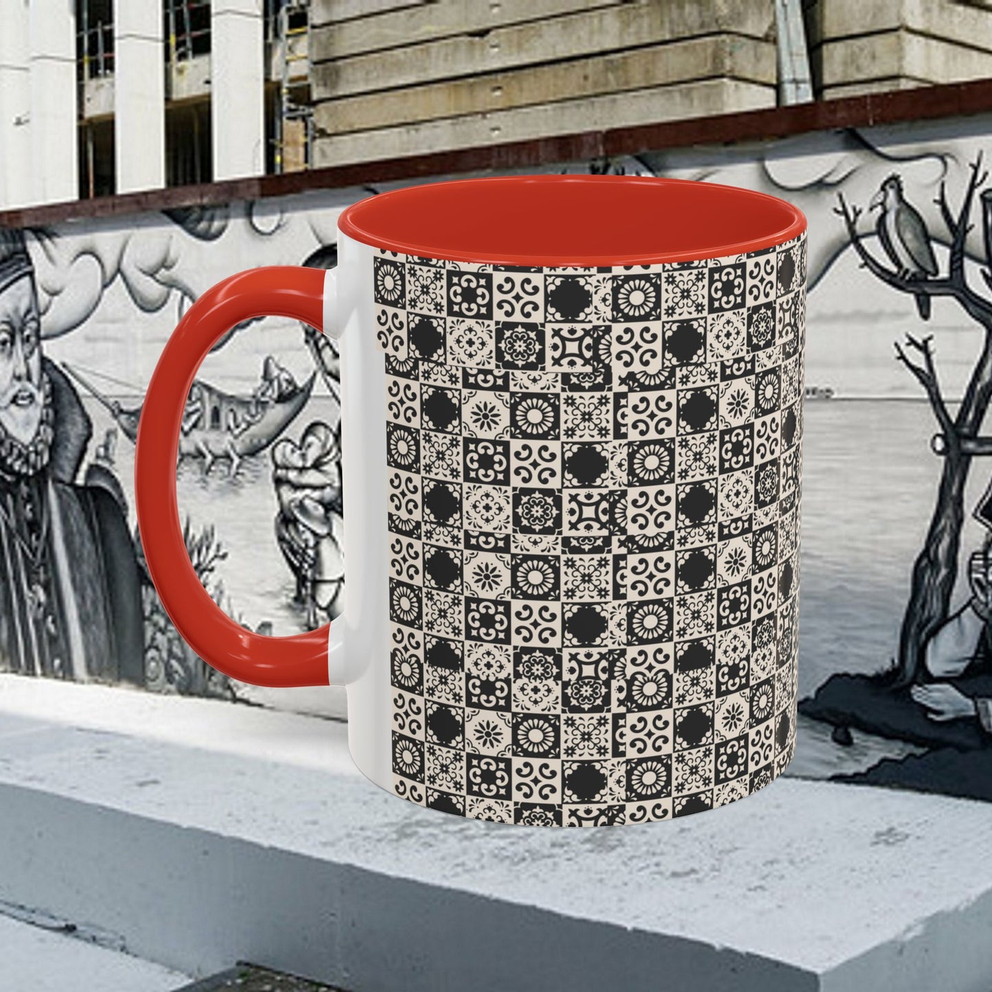 11oz Accent Mug_ N2 Series 11OZACM PT2WW001_ Limited Edition Perfect Blend of Style by WesternWaves: