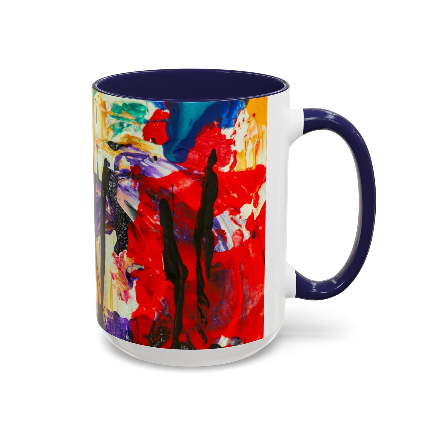 Accent Coffee Mug (11, 15oz)_ N2+ Series ACMUG PT2WW002_ Limited Edition Mug by WesternWaves: