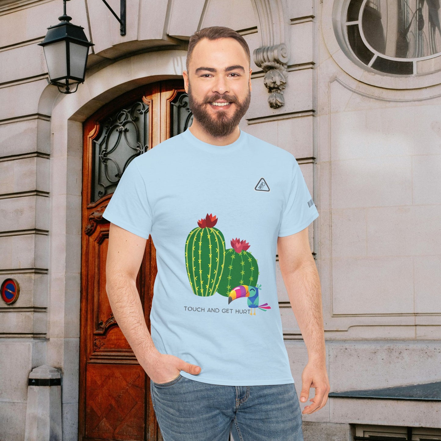 Unisex Heavy Cotton Tee_ Crafted from premium 100% cotton_ N2 Series UHCT PT2WW001_ Limited Edition Comfort & Durability by WesternWaves: