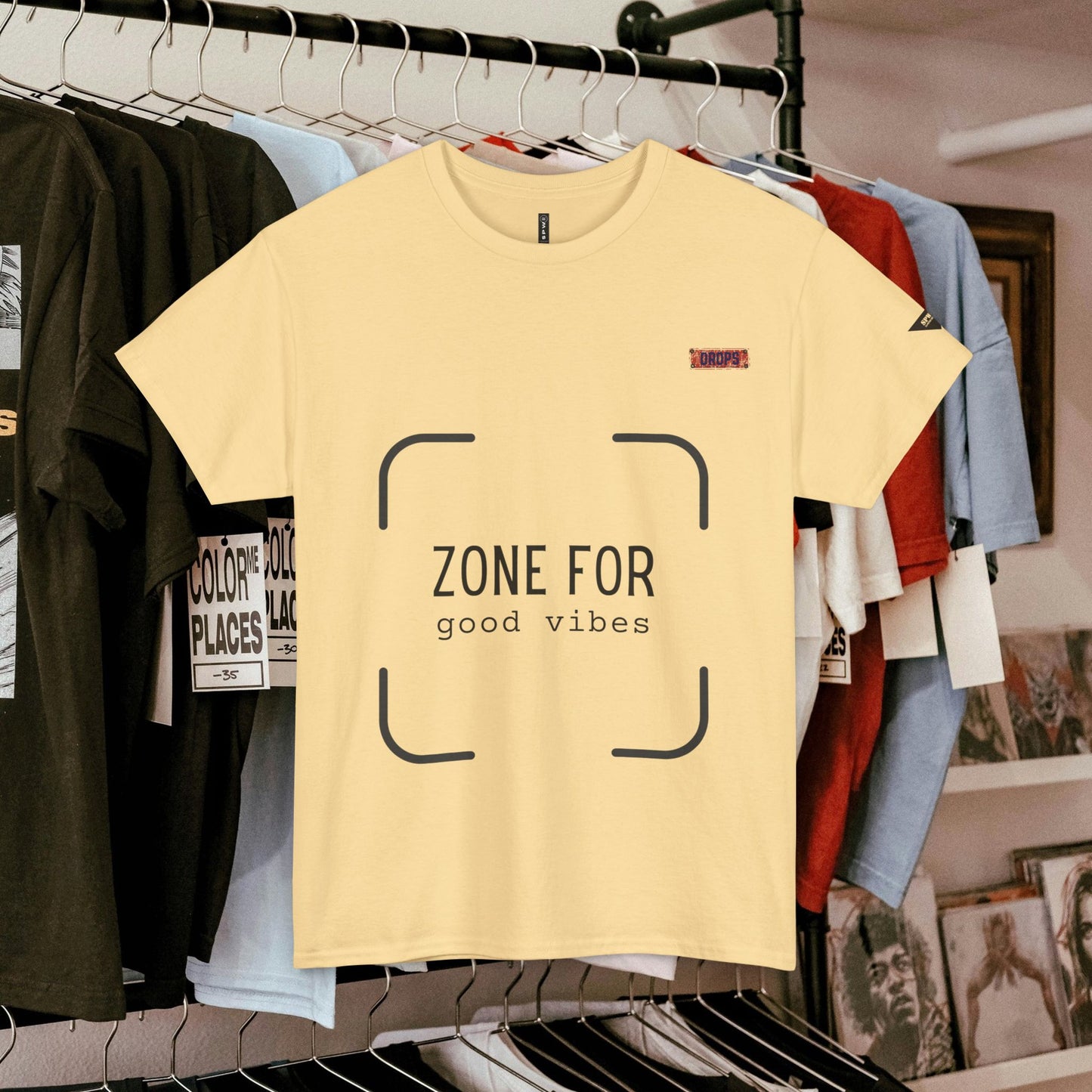 Unisex Heavy Cotton Tee_ 20 July 2025_ Limited Edition Unique Summer Wear_ by WesternWaves: