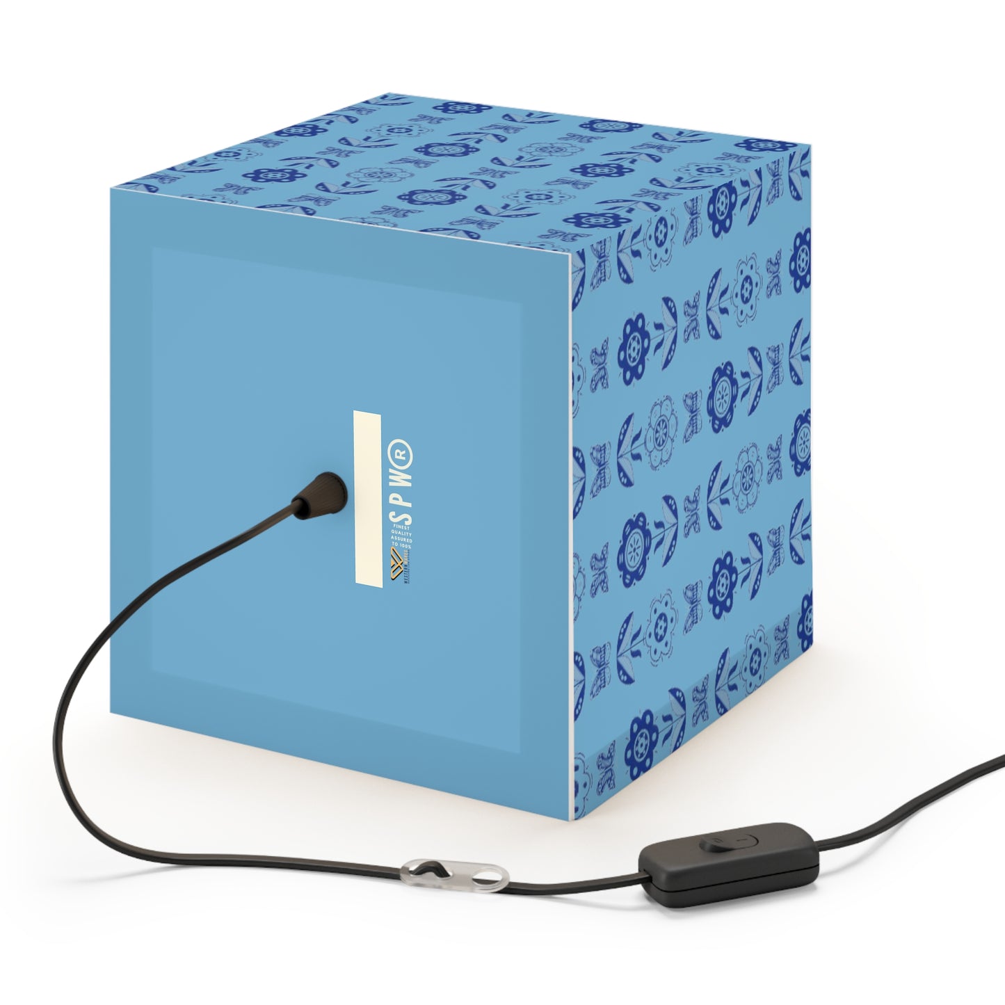 Light Cube Lamp_ N Series SPW LCL PT2WW001_ Crafted for Relaxation Tranquilly by WesternWaves: