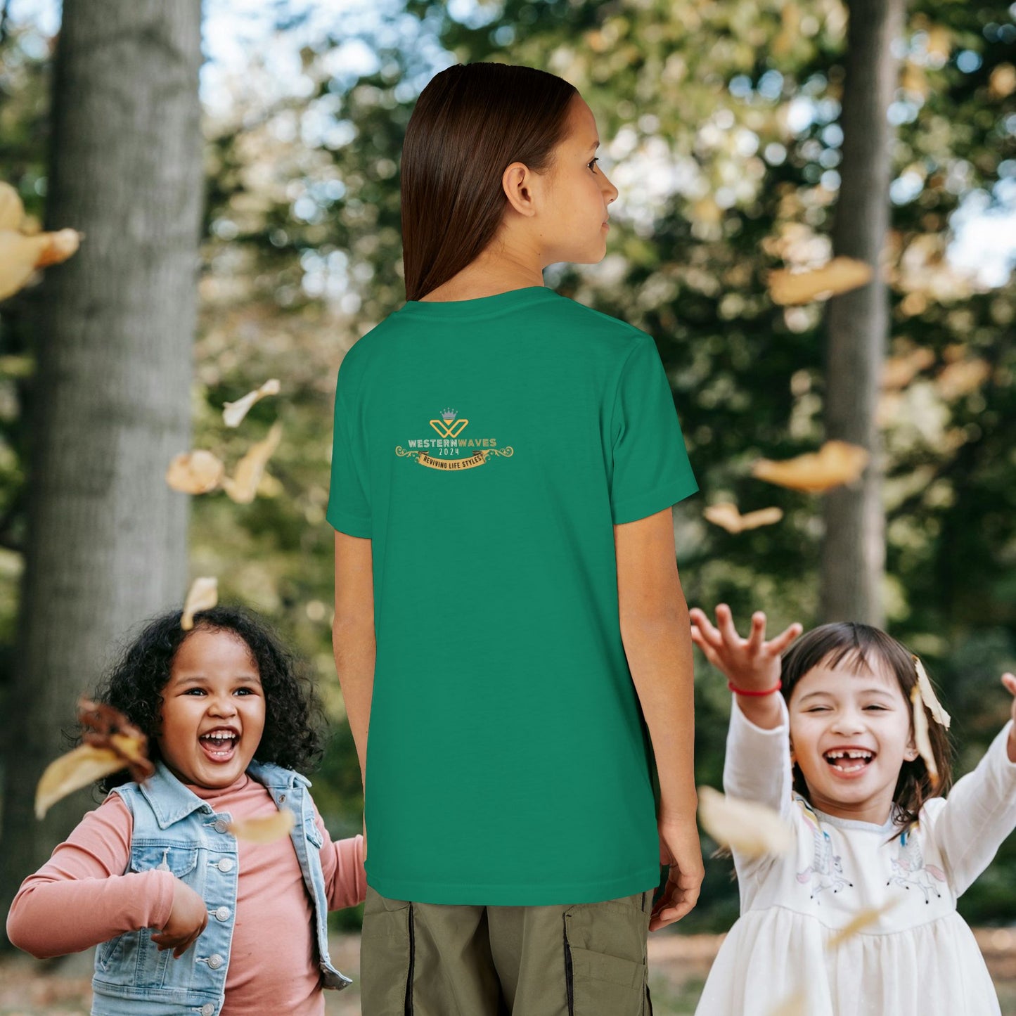 Youth Short Sleeve Tee_ N2 Series YSST PT2WW003_ Limited Edition Utmost Comfort by WesternWaves: