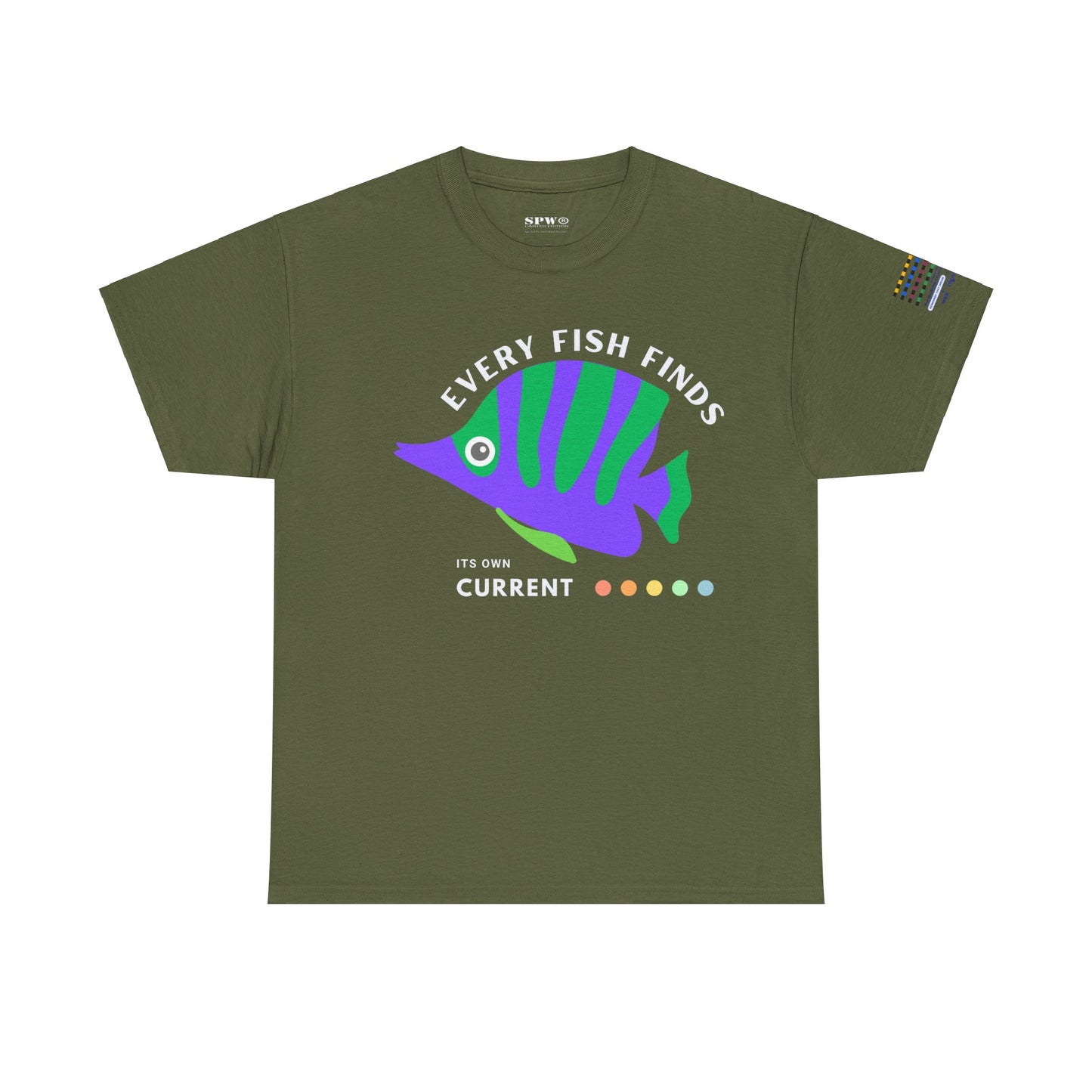 Unisex Heavy Cotton Tee_ Crafted from premium 100% cotton_ N+ Series UHCT PT2WV002_ Limited Edition by WesternWaves: