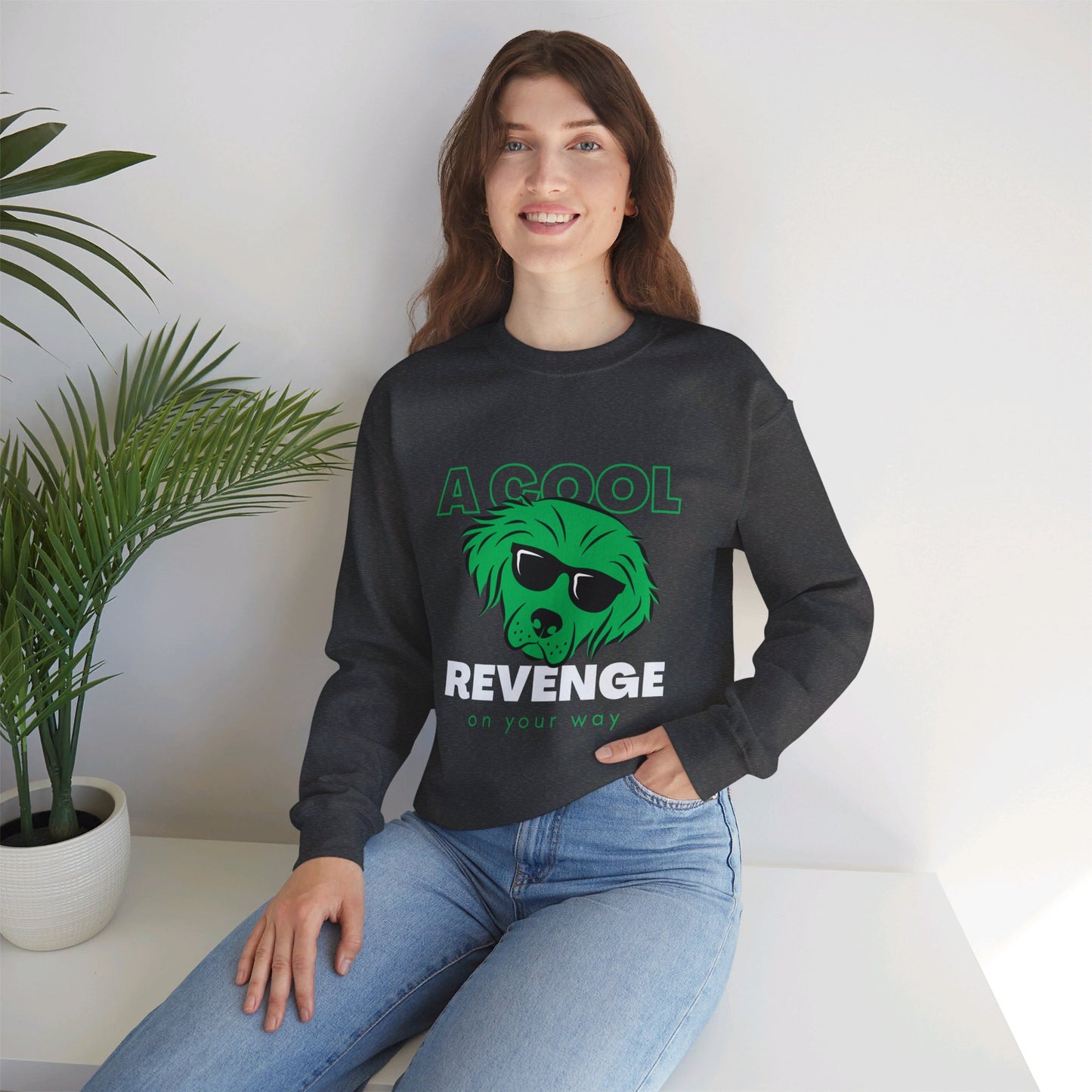 Unisex Heavy Blend™ Crewneck Sweatshirt_ N2+ Series UHBCSS PT2WW024_ Limited Edition Pure Luxury for Every Occasion by WesternWaves: