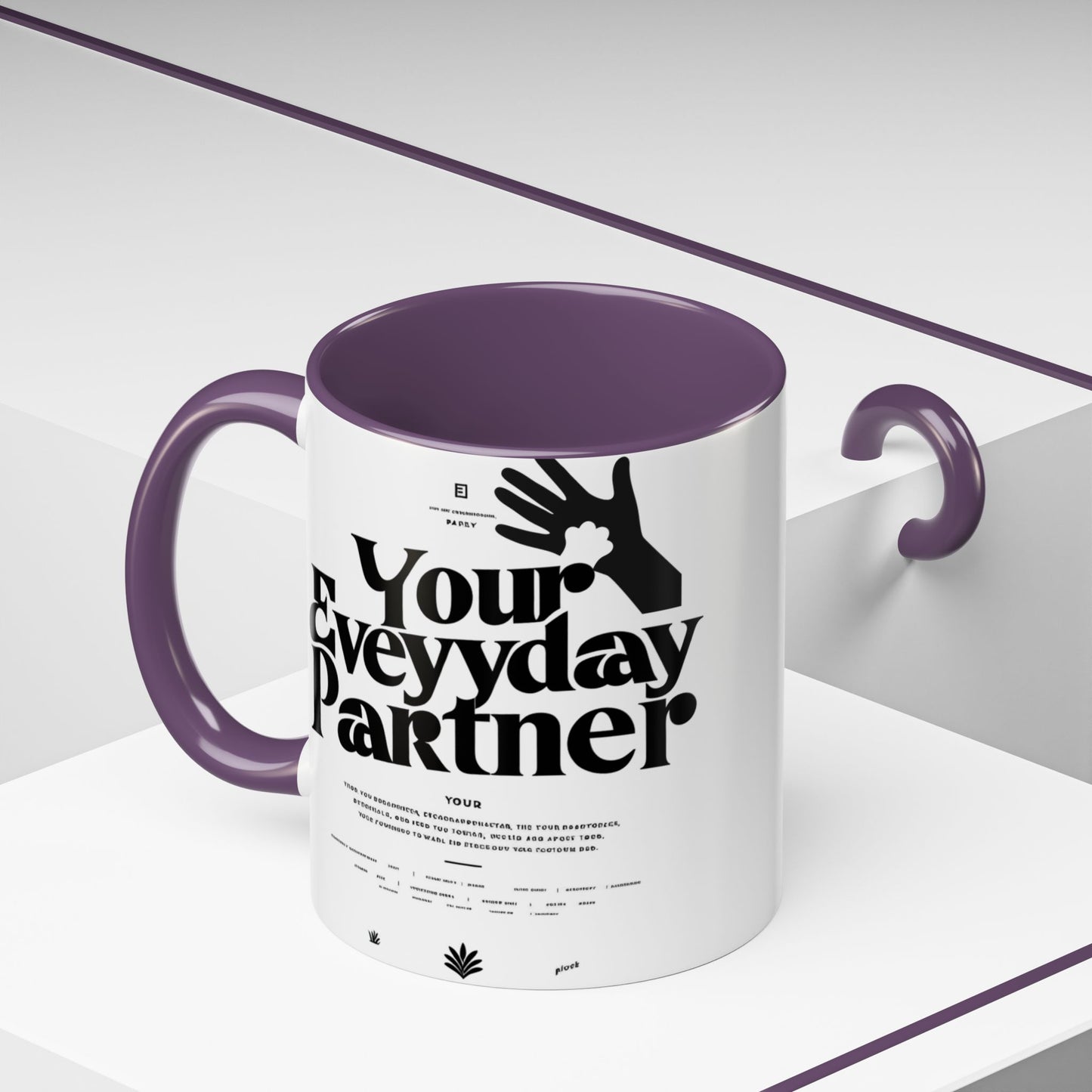 Accent Coffee Mug 11oz, 15oz_ N3* Series ACM11OZ PT2WW023_ Limited Edition Perfect Blend of Style by WesternWaves: