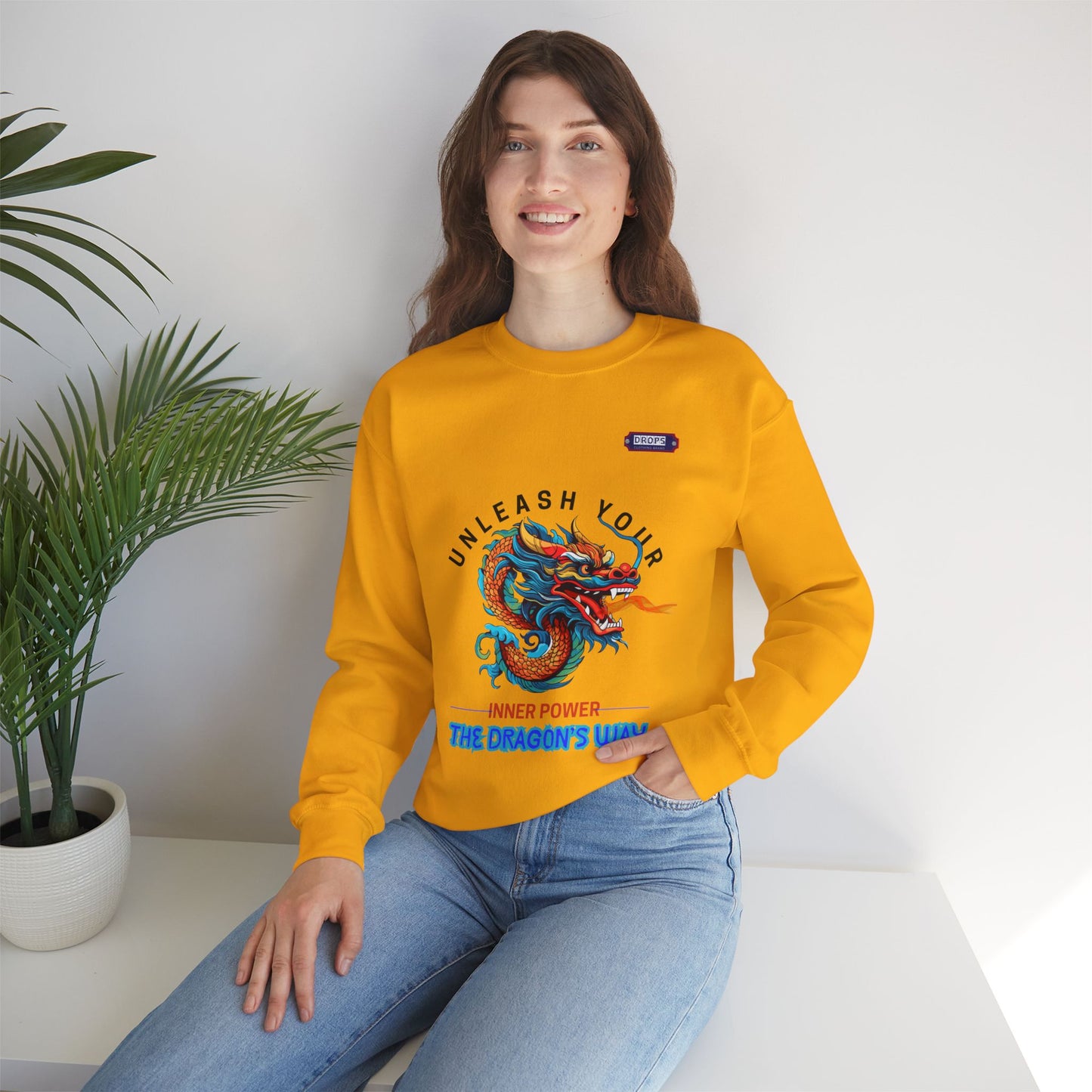 Unisex Heavy Blend™ Crewneck Sweatshirt_ N2 Series UHBCSS PT2WW007_ Limited Edition Pure Luxury for Every Occasion by WesternWaves: