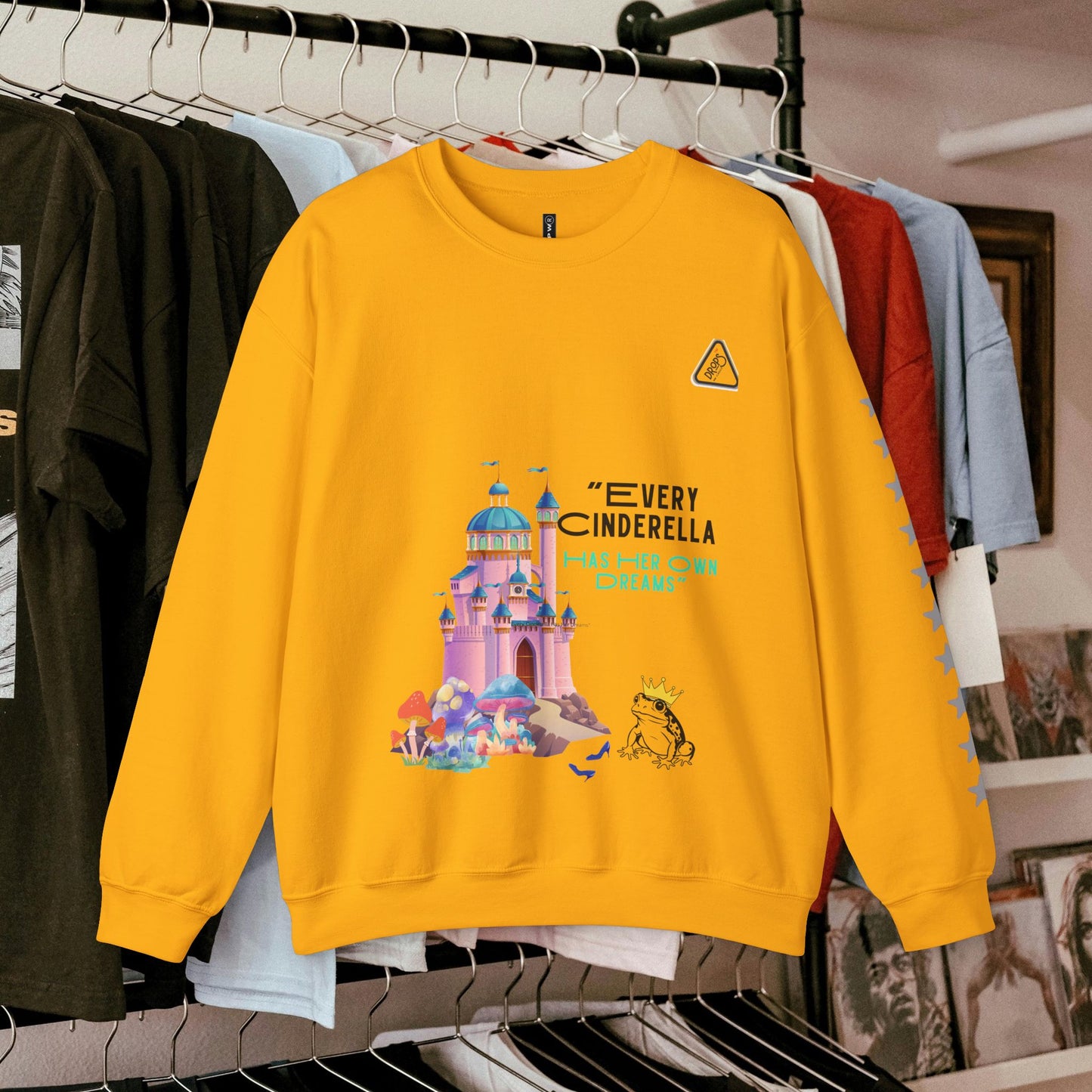 Unisex Heavy Blend™ Crewneck Sweatshirt_ N2 Series UHBCSS PT2WW007_ Limited Edition Pure Luxury By WesternWaves: