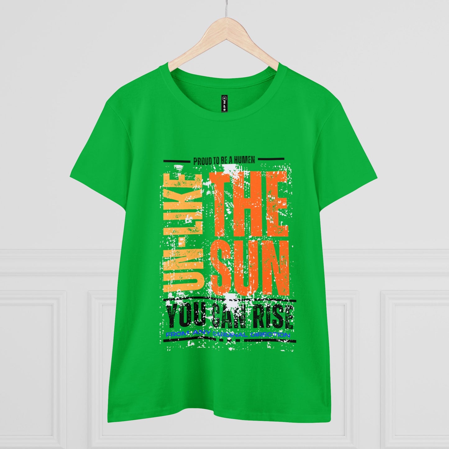 Women's Midweight Cotton Tee_ Essential Comfort_ N2+ Series SSTS PT2WW005_ Limited Edition Perfect Blend of Comfort by WesternWaves: