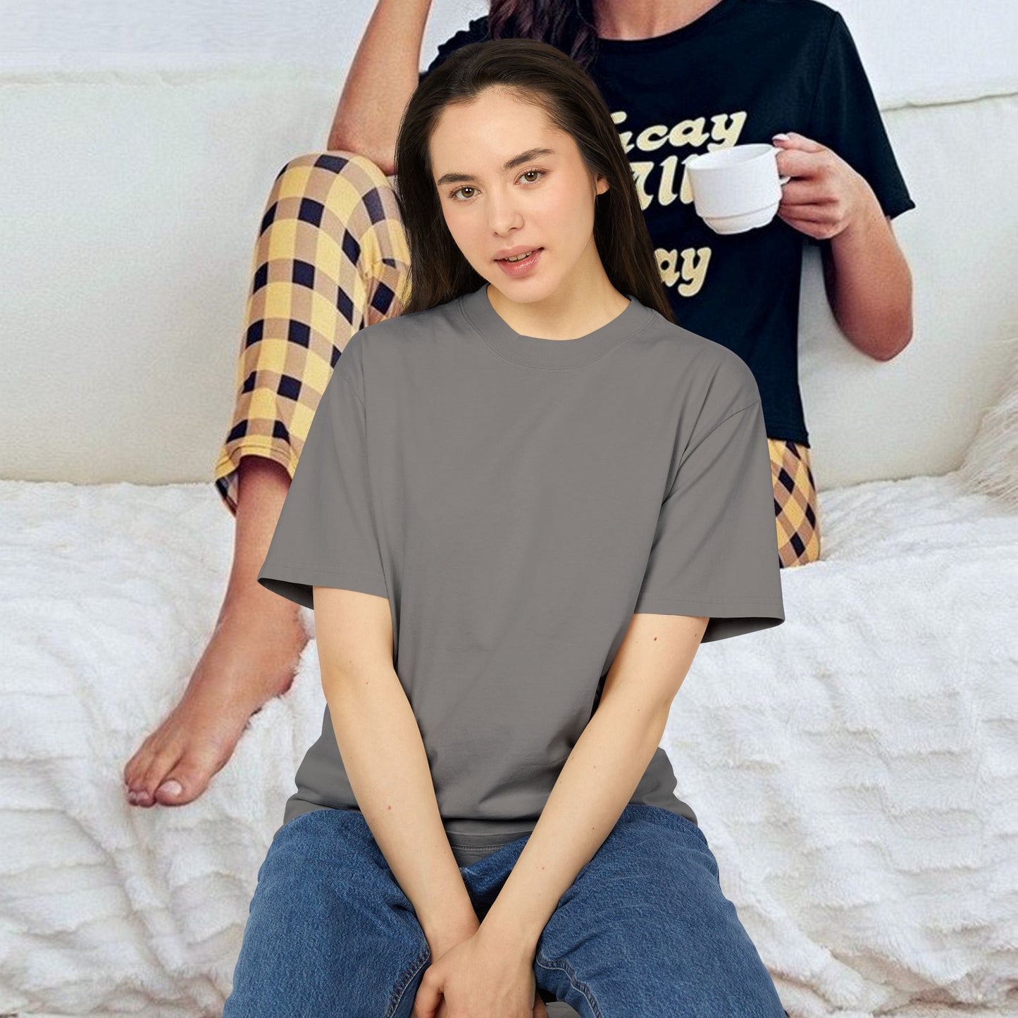 Unisex Heavy Faded Tee_ N7* Series USHFTEE PT2WW015_ Limited Edition Heavy Faded Tee by WesternWaves: