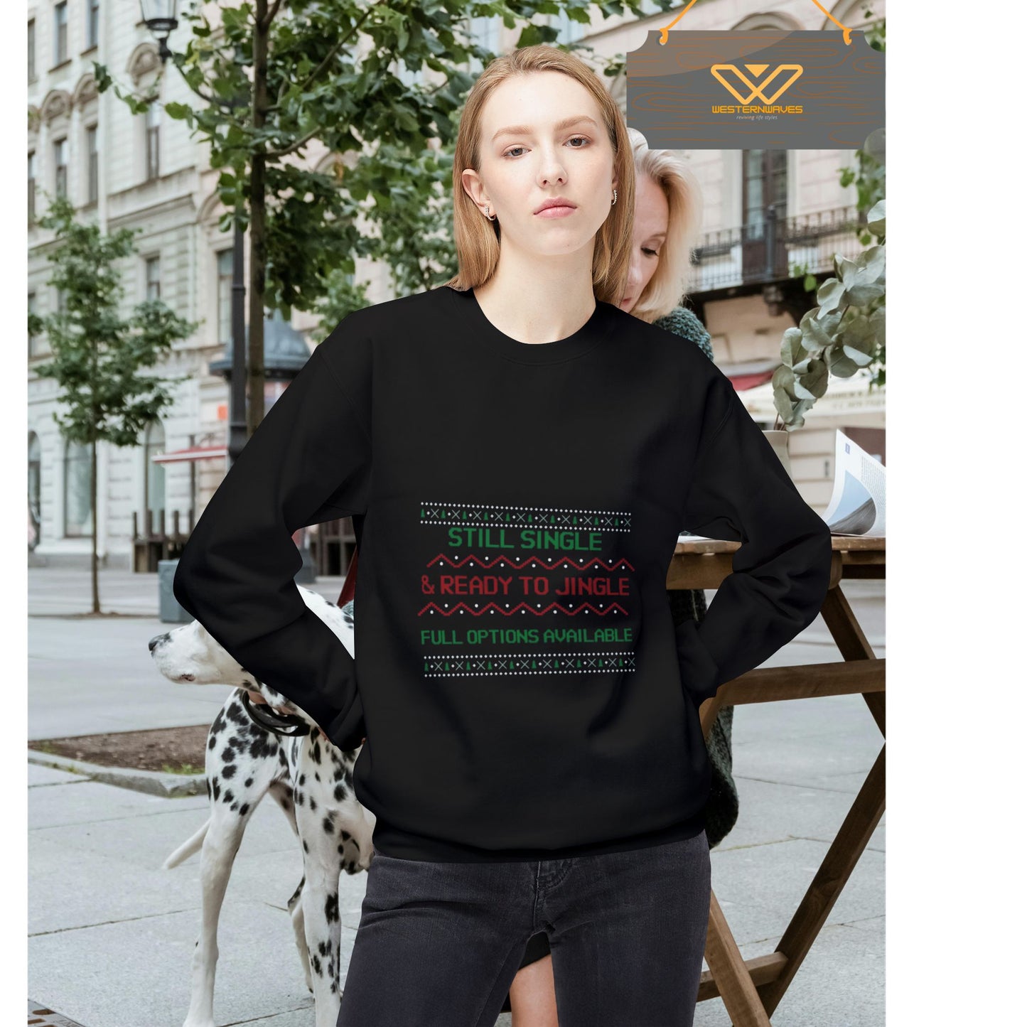 Softstyle Fleece Sweatshirt - N3+ Series SSFSS PT2WW001_ Limited Edition Cozy, Eco-Friendly, Unisex product by WesternWaves: