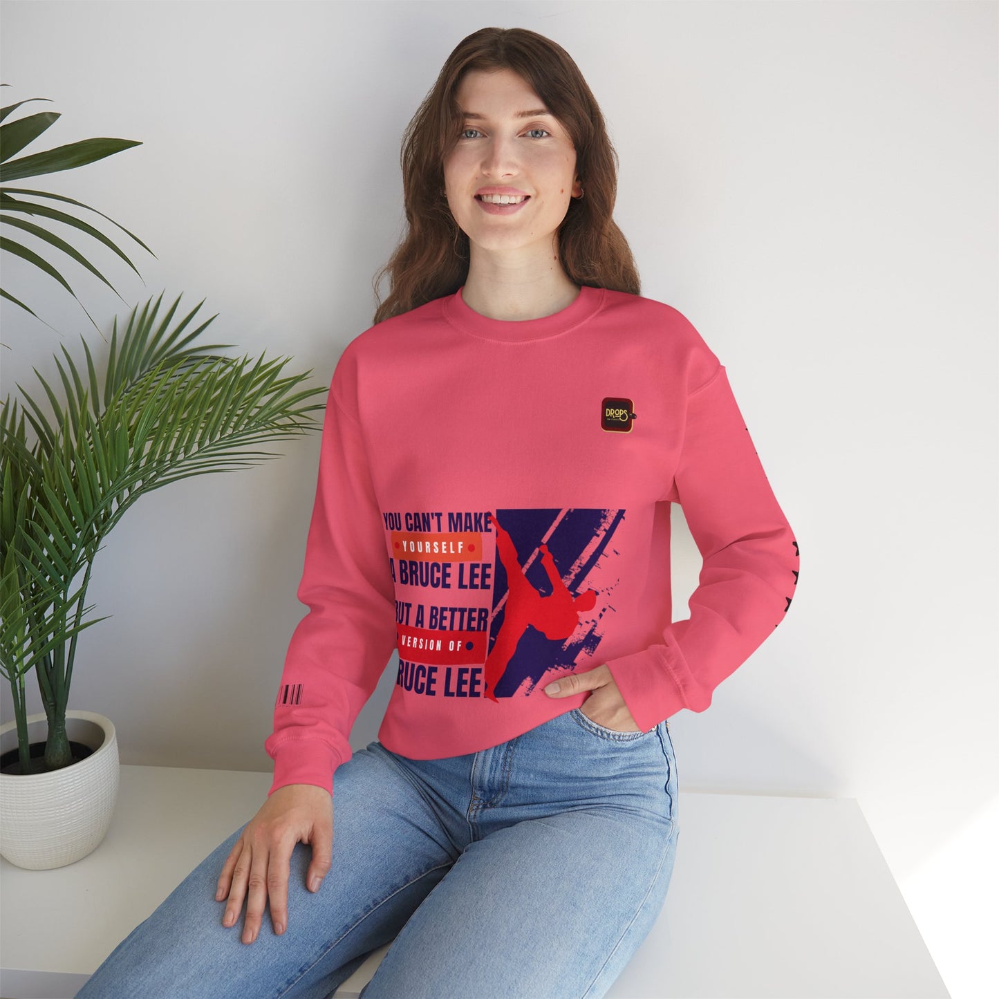 Unisex Heavy Blend™ Crewneck Sweatshirt_ N2 Sports Series UHBCSS PT2WW010_ Limited Edition ‘Zeztz’ Brand Sports Elements by WesternWaves: