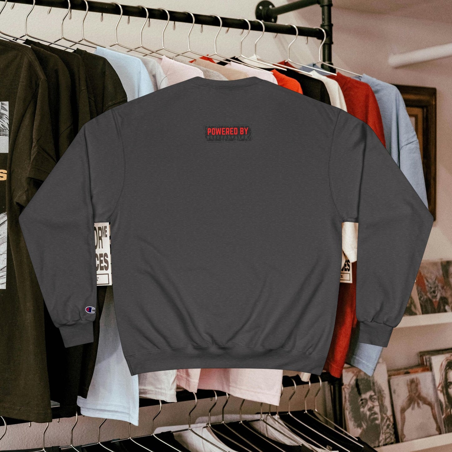 Champion Sweatshirt_ 28 June 2025_ Limited Edition Cozy Streetwear by WesternWaves: