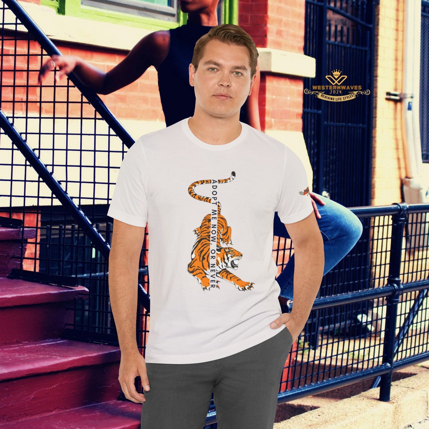 Unisex Jersey Short Sleeve Tee_ N2 Series PT2WW003_Limited Edition by WesternWaves: