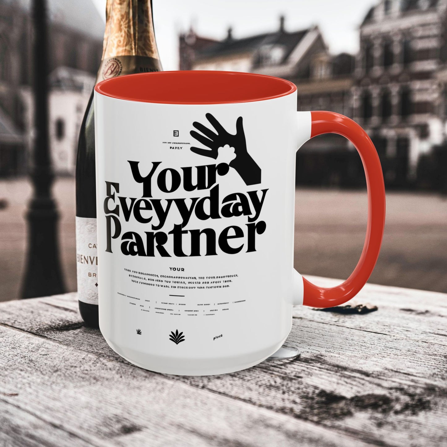 Accent Coffee Mug 11oz, 15oz_ N3* Series ACM11OZ PT2WW023_ Limited Edition Perfect Blend of Style by WesternWaves: