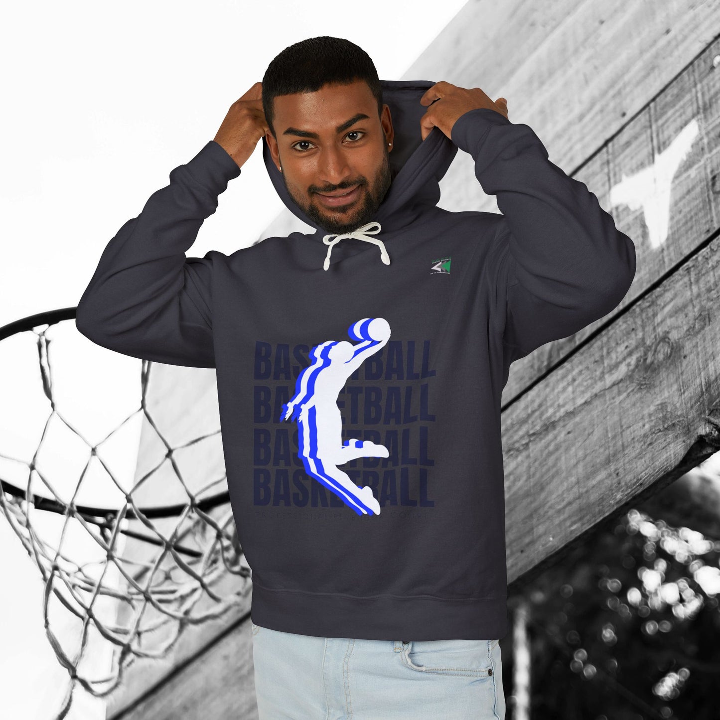 Unisex Lightweight Hooded Sweatshirt - Basketball Vibes for Sports Enthusiasts_ 02 April 2025_ 001
