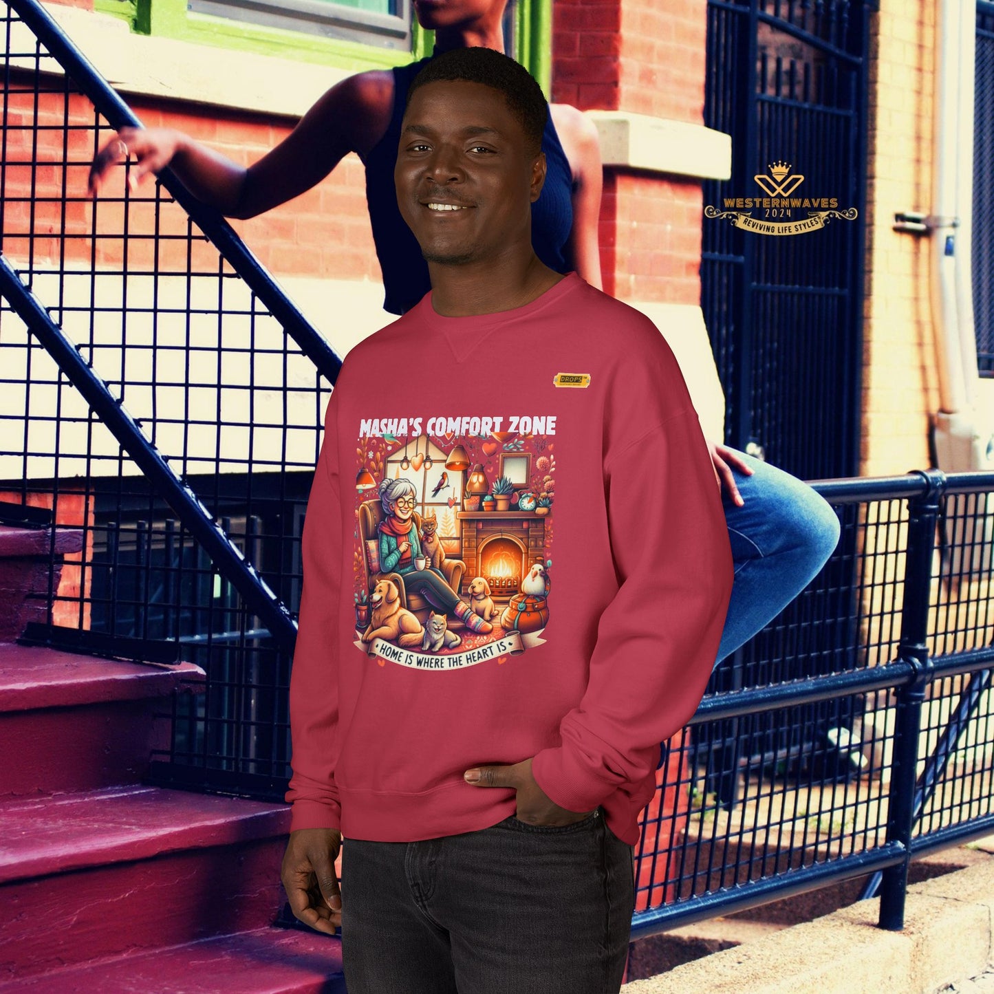 Crewneck Sweatshirt_ N7* Series CNSS PT2WW001_ Limited Edition Gift for Her, by WesternWaves: