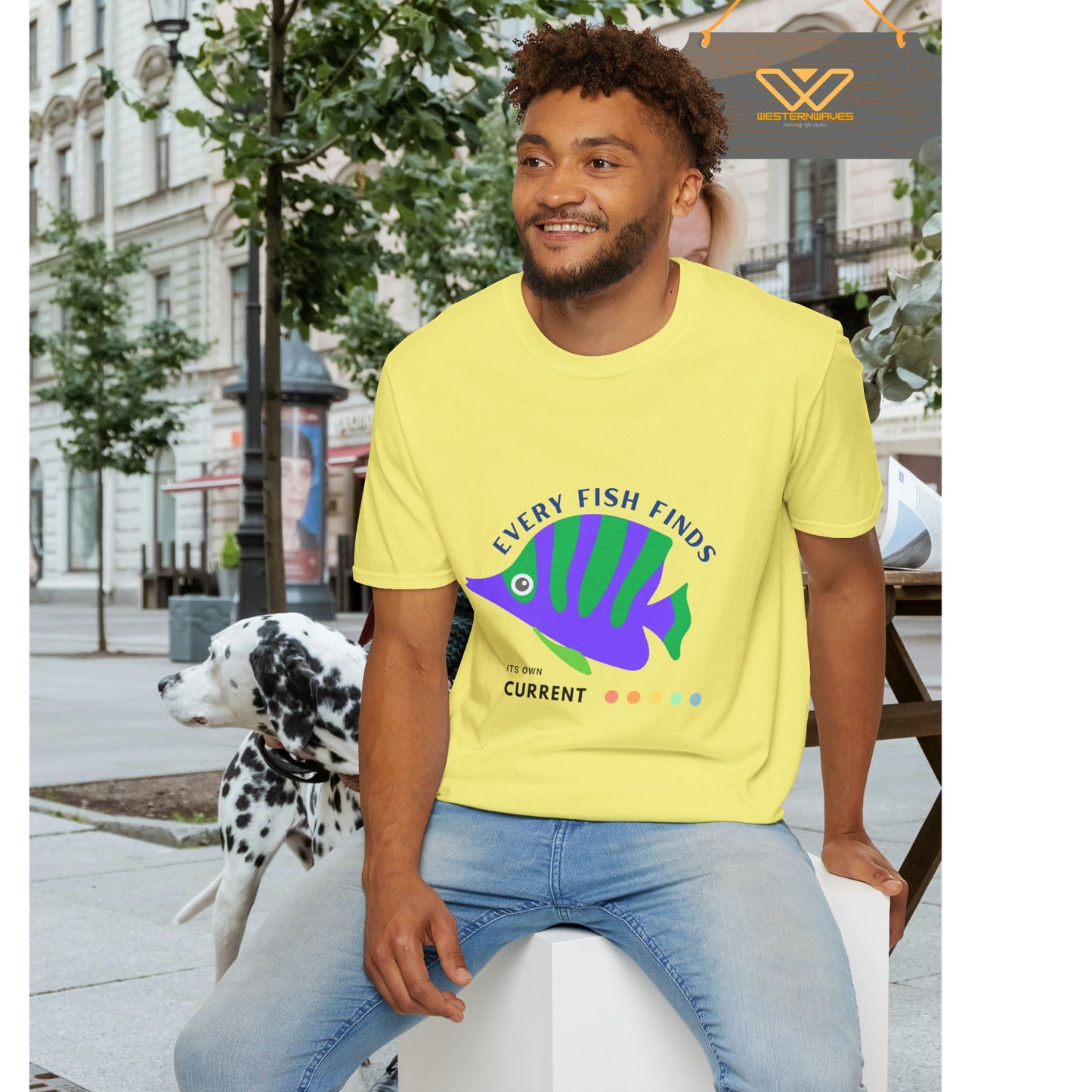 Unisex Softstyle T-Shirt_ N+ Series USSTS FT2WW009_ Limited Edition by WesternWaves: