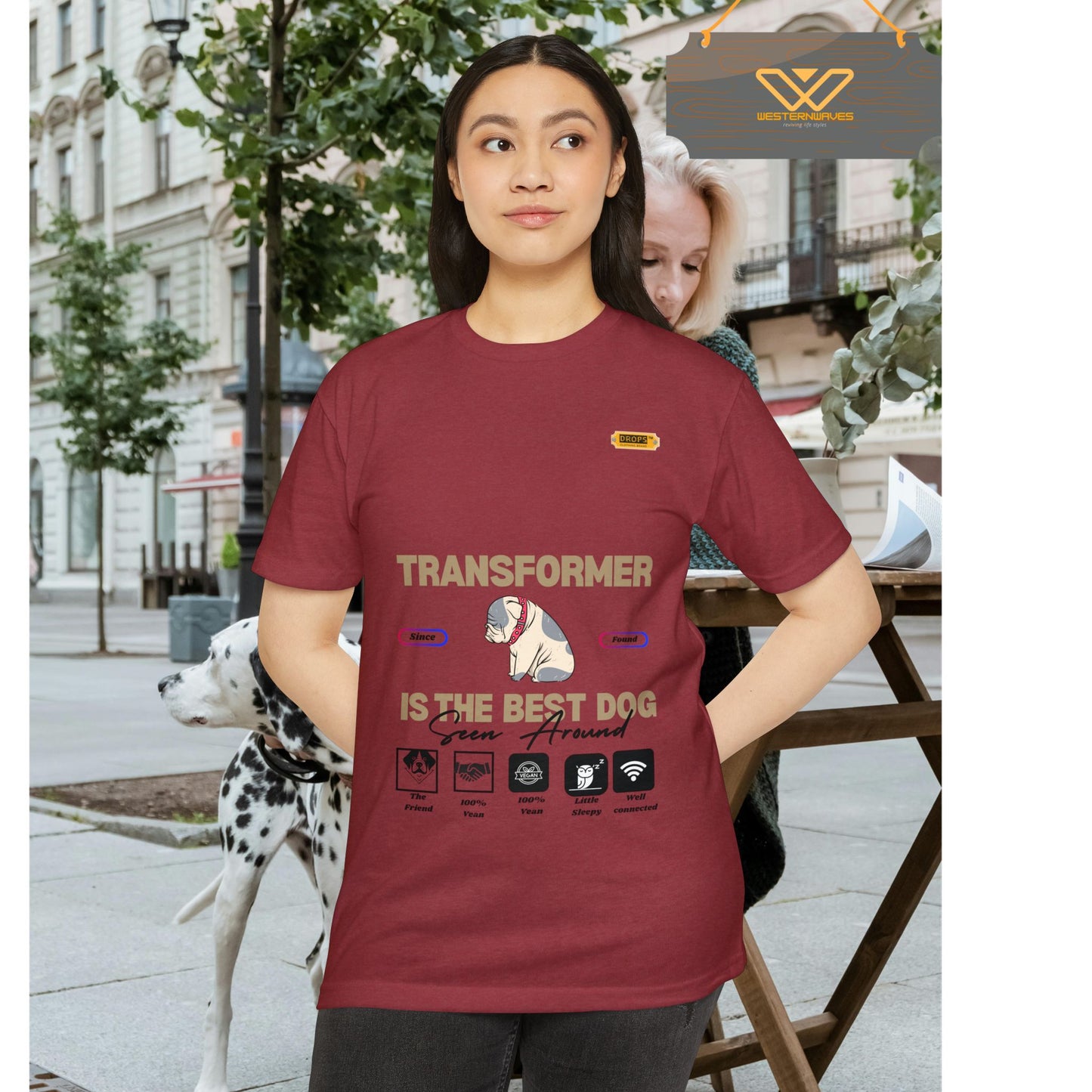 Unisex CVC Jersey T-shirt_ Series N7* USCVCJTS PT2WW001_ Limited Edition Comfort & Style by WesternWaves:
