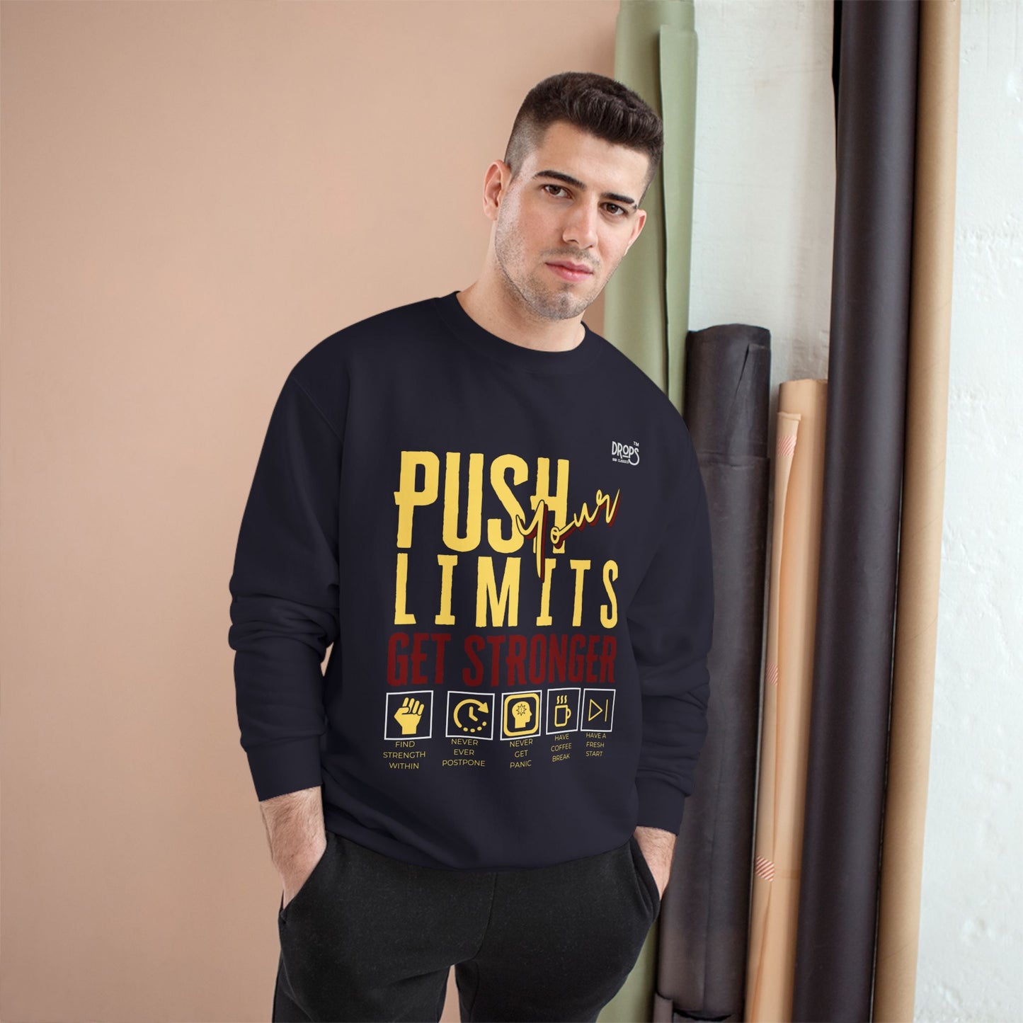 Champion Sweatshirt_ N7+ Series CHAMPSSHIRT PT2WW001_ Limited Edition comfort & Durability by WesternWaves:s