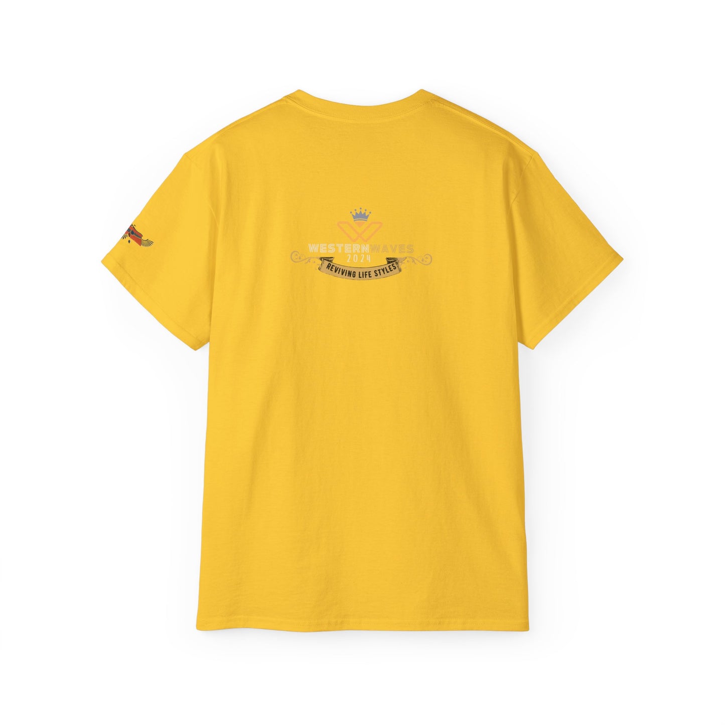 Unisex Ultra Cotton Tee_ Classic Comfort Unleashed_ N+ Series USUCTEE PT2WW001_ WesternWaves Limited Edition: