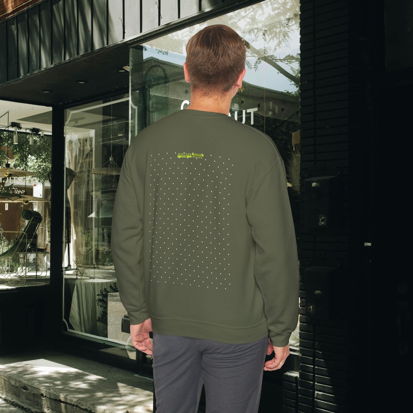 Unisex Heavy Blend™ Crewneck Sweatshirt_ N2 Series UHBCSS PT2WW019_ Limited Edition Pure Luxury By WesternWaves:
