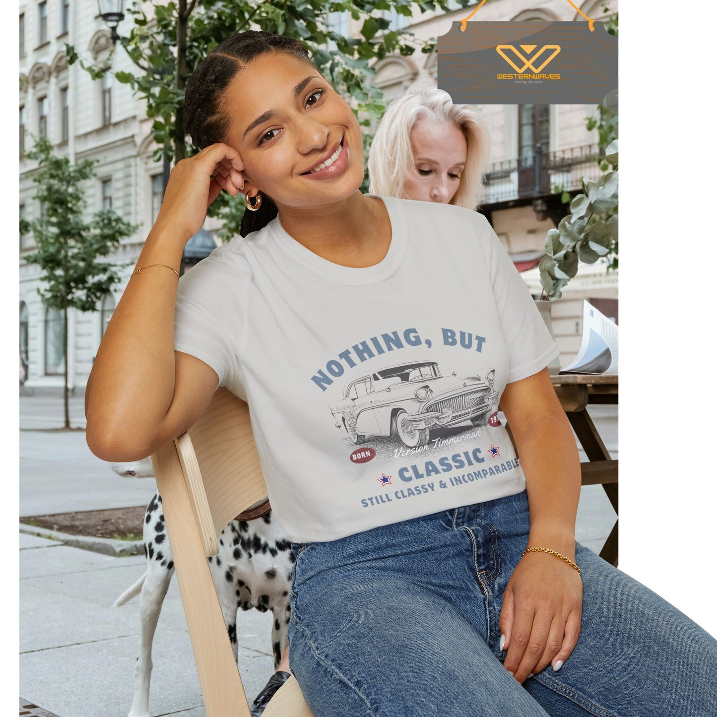 Unisex Softstyle T-Shirt_ N3+ USSTS FT2WW005_ Redefine Relaxation Limited Edition by WesternWaves:
