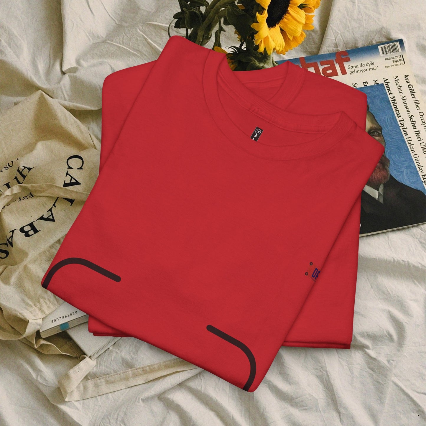 Unisex Heavy Cotton Tee_ 20 July 2025_ Limited Edition Unique Summer Wear_ by WesternWaves: