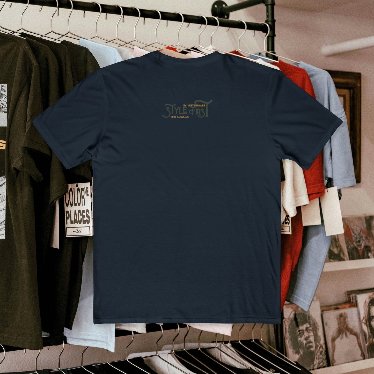 Men's Very Important Tee_ N3+ Series MVITEE PT2WW001_ Limited Edition Paddy's Day Vibrations by WesternWaves: